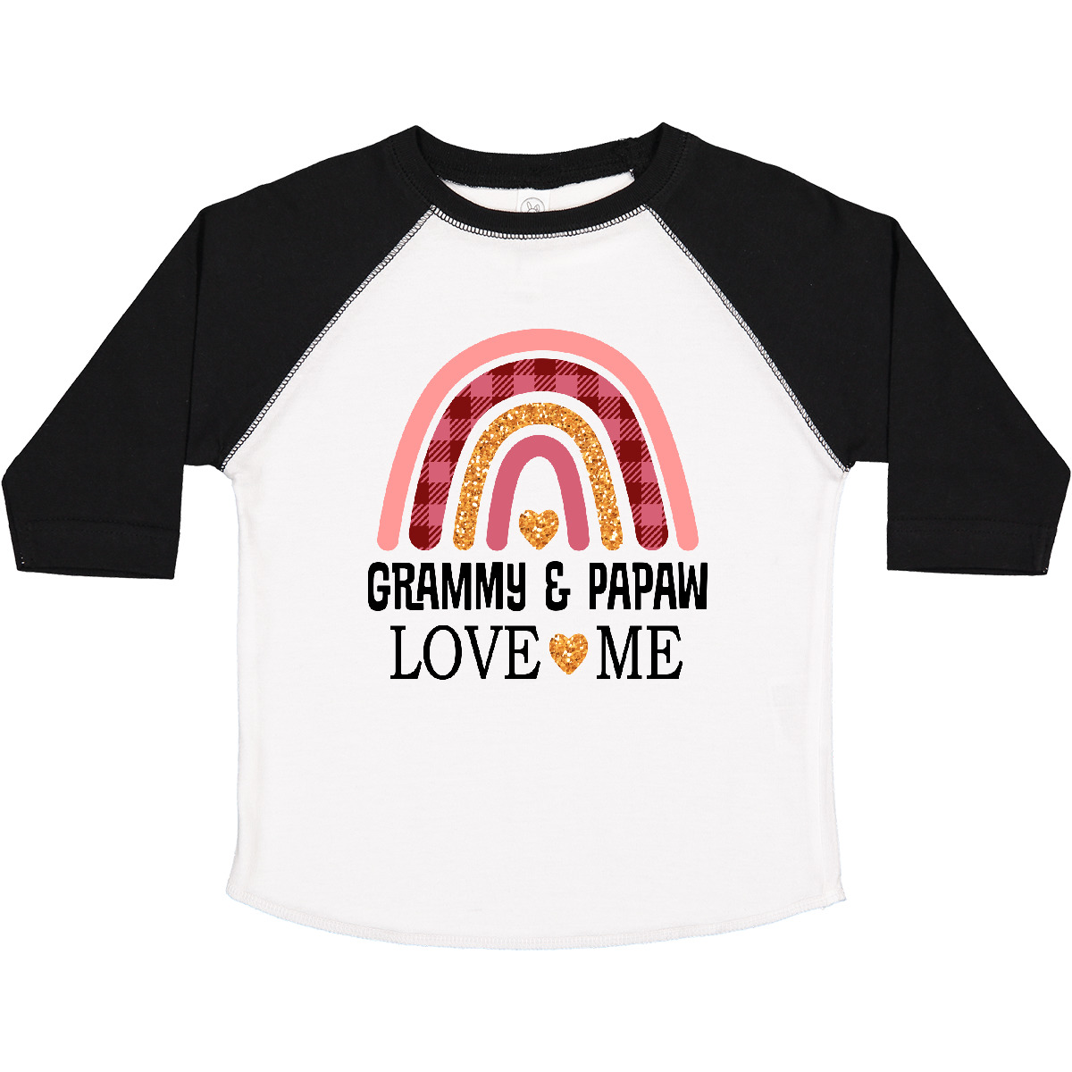 Inktastic Grammy And Papaw Love Me Girls Granddaughter Toddler T-Shirt Boho Cute - Picture 10 of 10