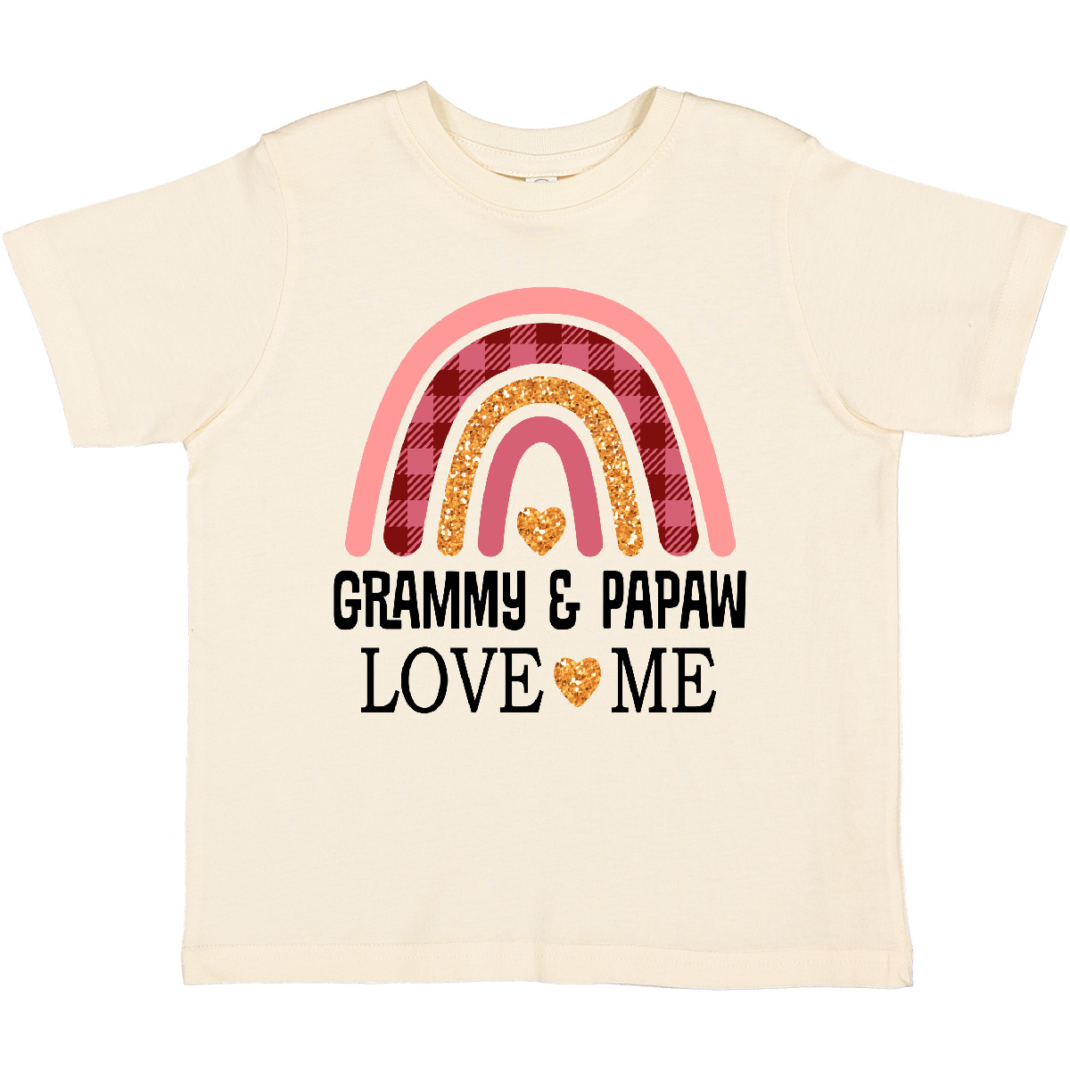 Inktastic Grammy And Papaw Love Me Girls Granddaughter Toddler T-Shirt Boho Cute - Picture 7 of 10
