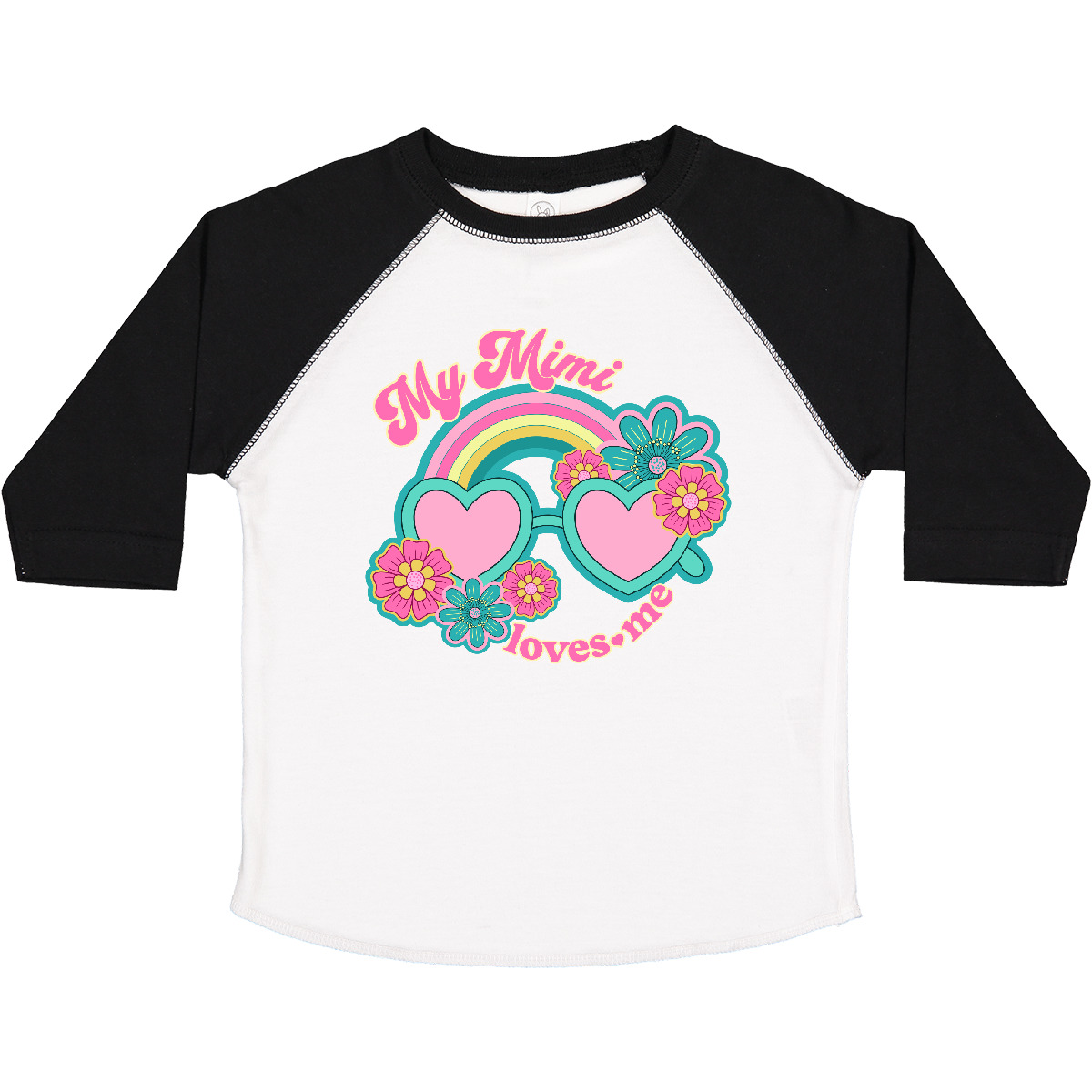 Inktastic My Mimi Loves Me Granddaughter Toddler T-Shirt Girls Clothes Childs - Picture 17 of 17