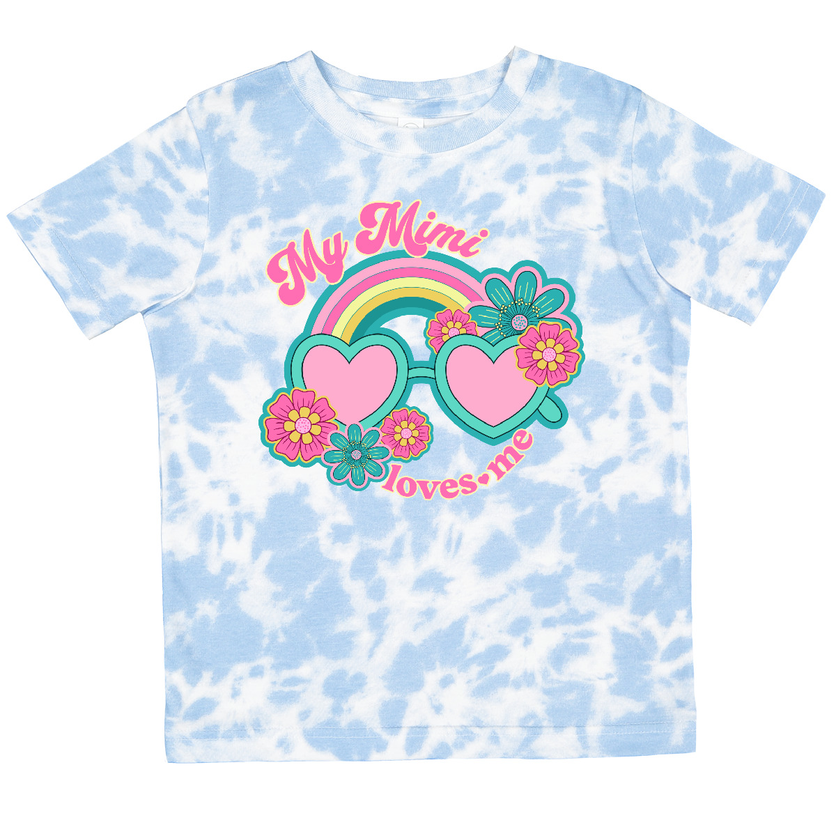 Inktastic My Mimi Loves Me Granddaughter Toddler T-Shirt Girls Clothes Childs - Picture 13 of 17