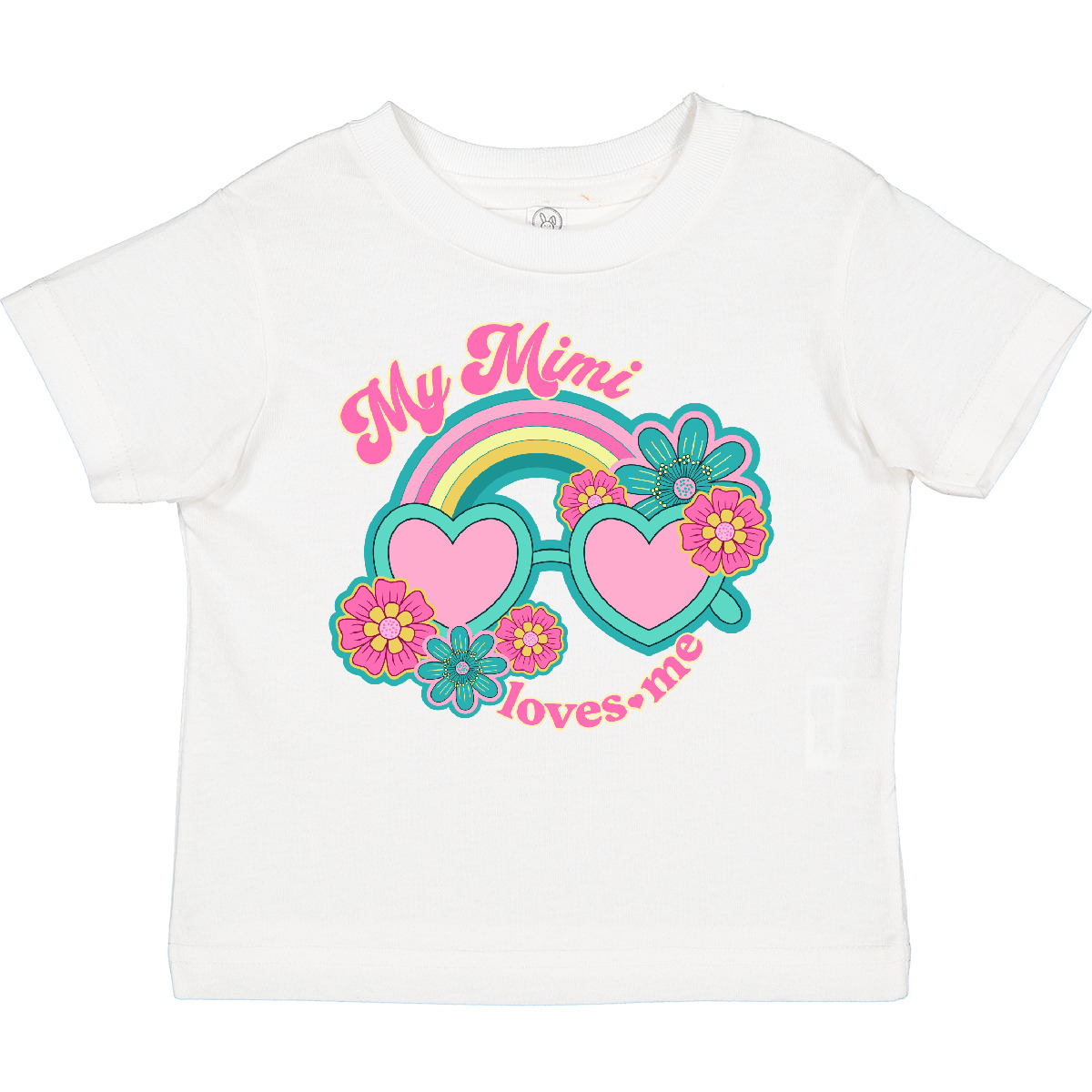 Inktastic My Mimi Loves Me Granddaughter Toddler T-Shirt Girls Clothes Childs - Picture 16 of 17