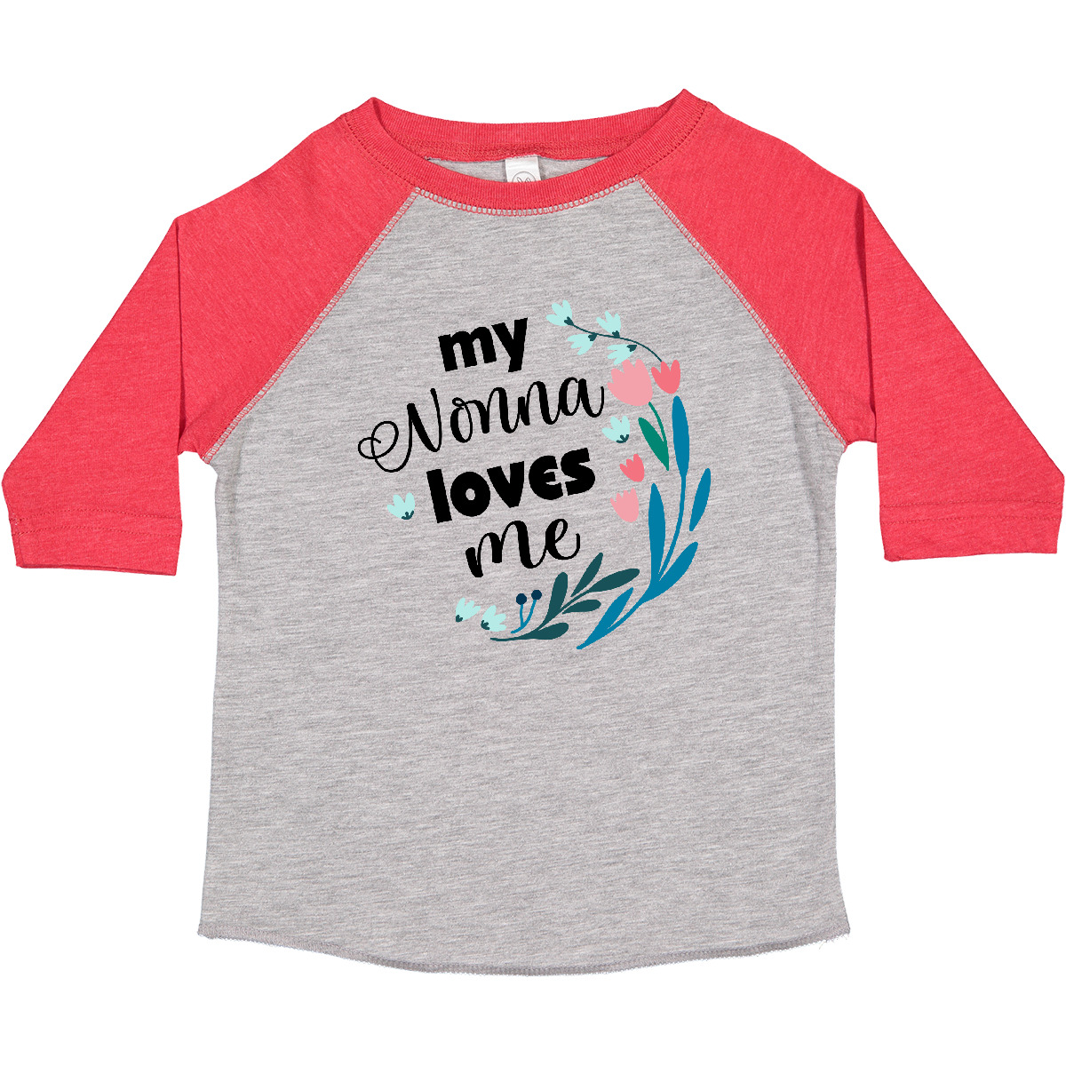 Inktastic My Nonna Loves Me For Girls Granddaughter Toddler T-Shirt Girl Childs - Picture 4 of 12
