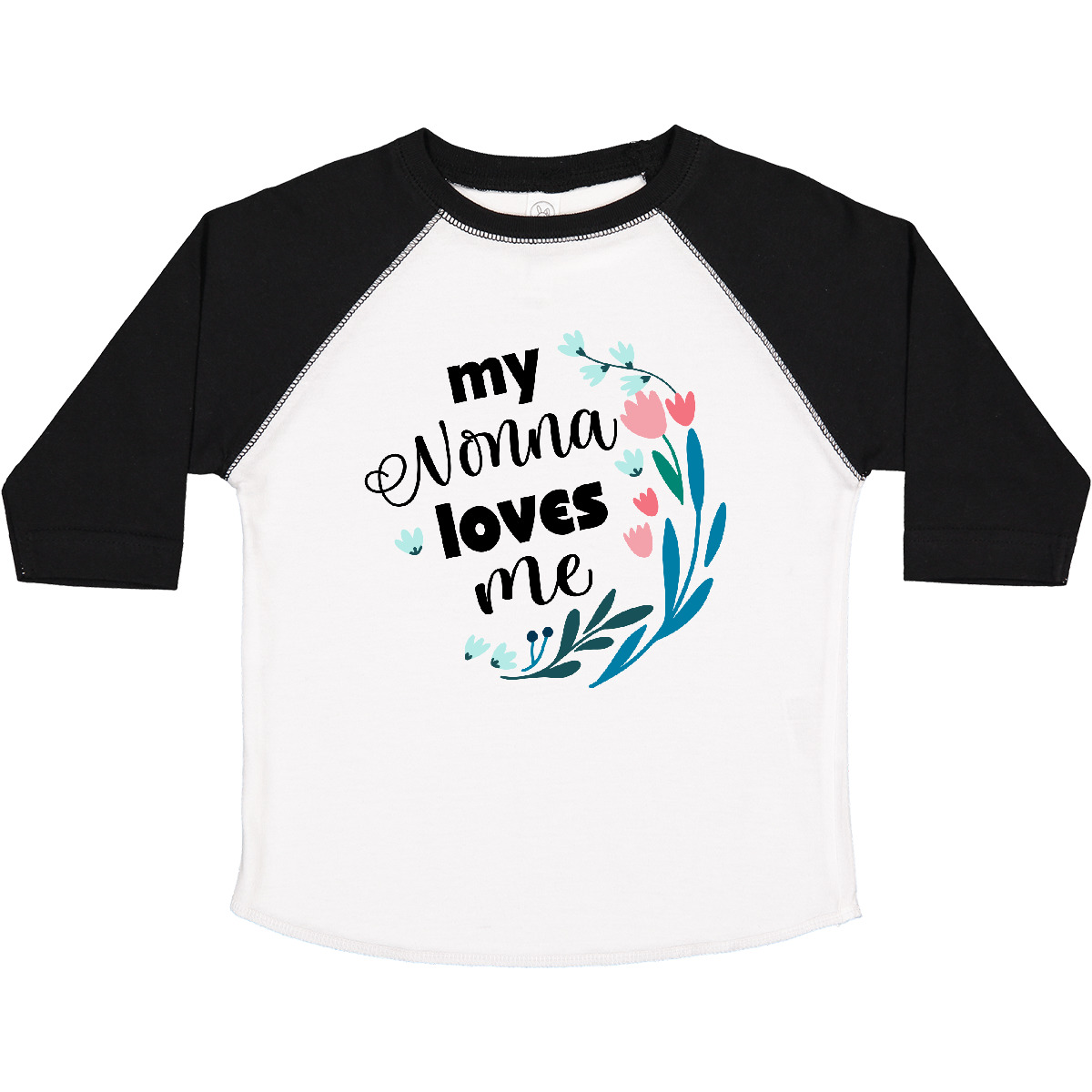 Inktastic My Nonna Loves Me For Girls Granddaughter Toddler T-Shirt Girl Childs - Picture 12 of 12