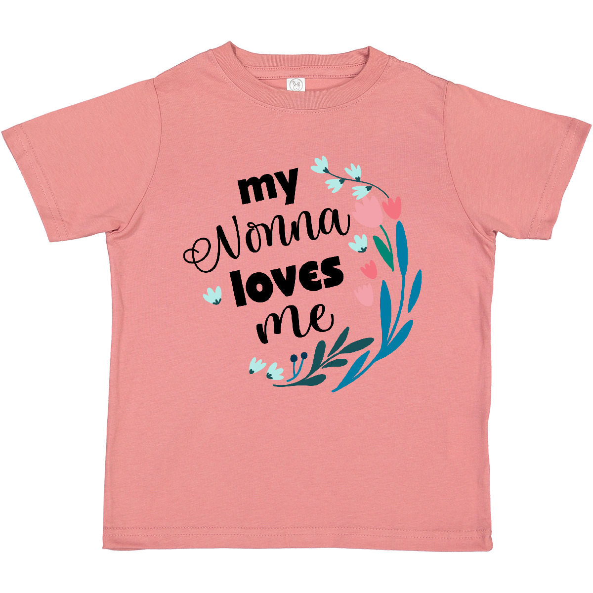 Inktastic My Nonna Loves Me For Girls Granddaughter Toddler T-Shirt Girl Childs - Picture 6 of 12