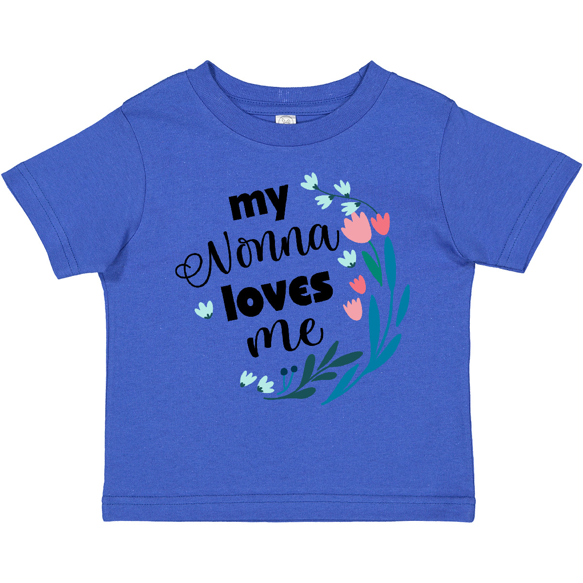 Inktastic My Nonna Loves Me For Girls Granddaughter Toddler T-Shirt Girl Childs - Picture 9 of 12