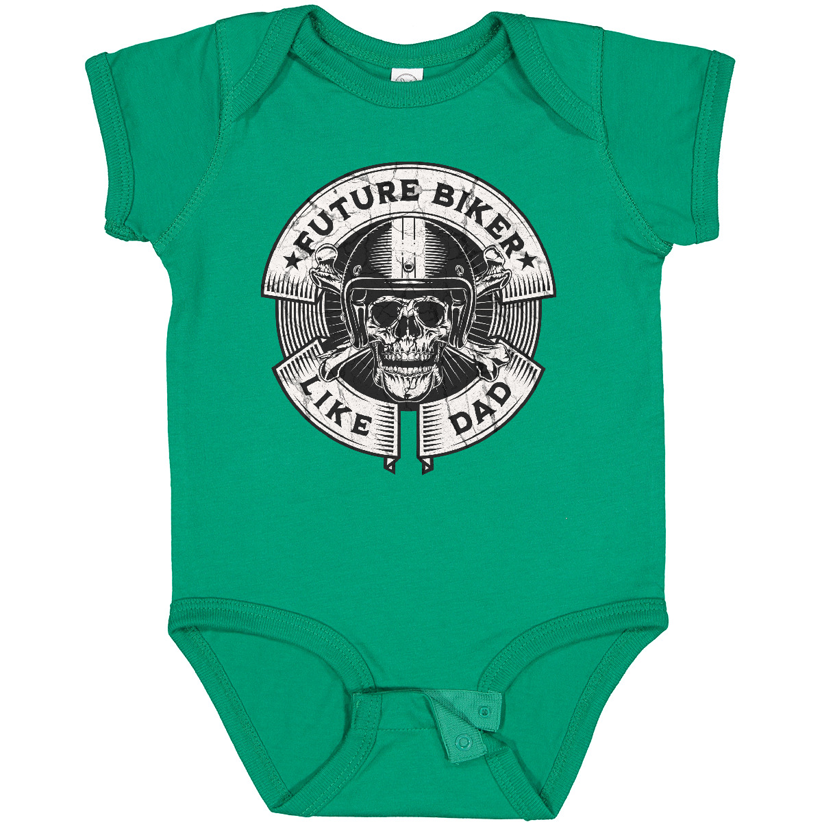 Inktastic Future Biker Like Dad Baby Bodysuit Racing Childs Boys Apparel Shower - Picture 6 of 10