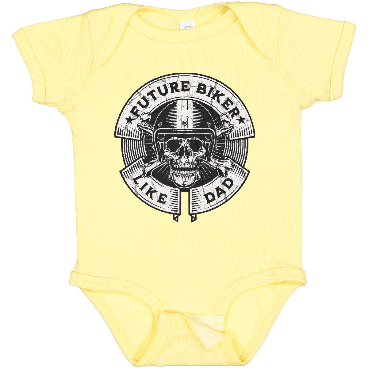 Inktastic Future Biker Like Dad Baby Bodysuit Racing Childs Boys Apparel Shower - Picture 2 of 10