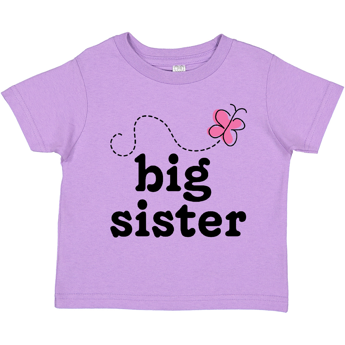 Inktastic Big Sister Butterfly Announcement Outfit Toddler T-Shirt Sis Girls Kid - Picture 8 of 12