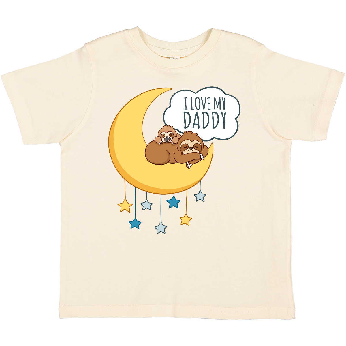 Inktastic I Love My Daddy Kleinkind T-Shirt Papa Vater Tochter Enkel Faultiere - Bild 7 von 11