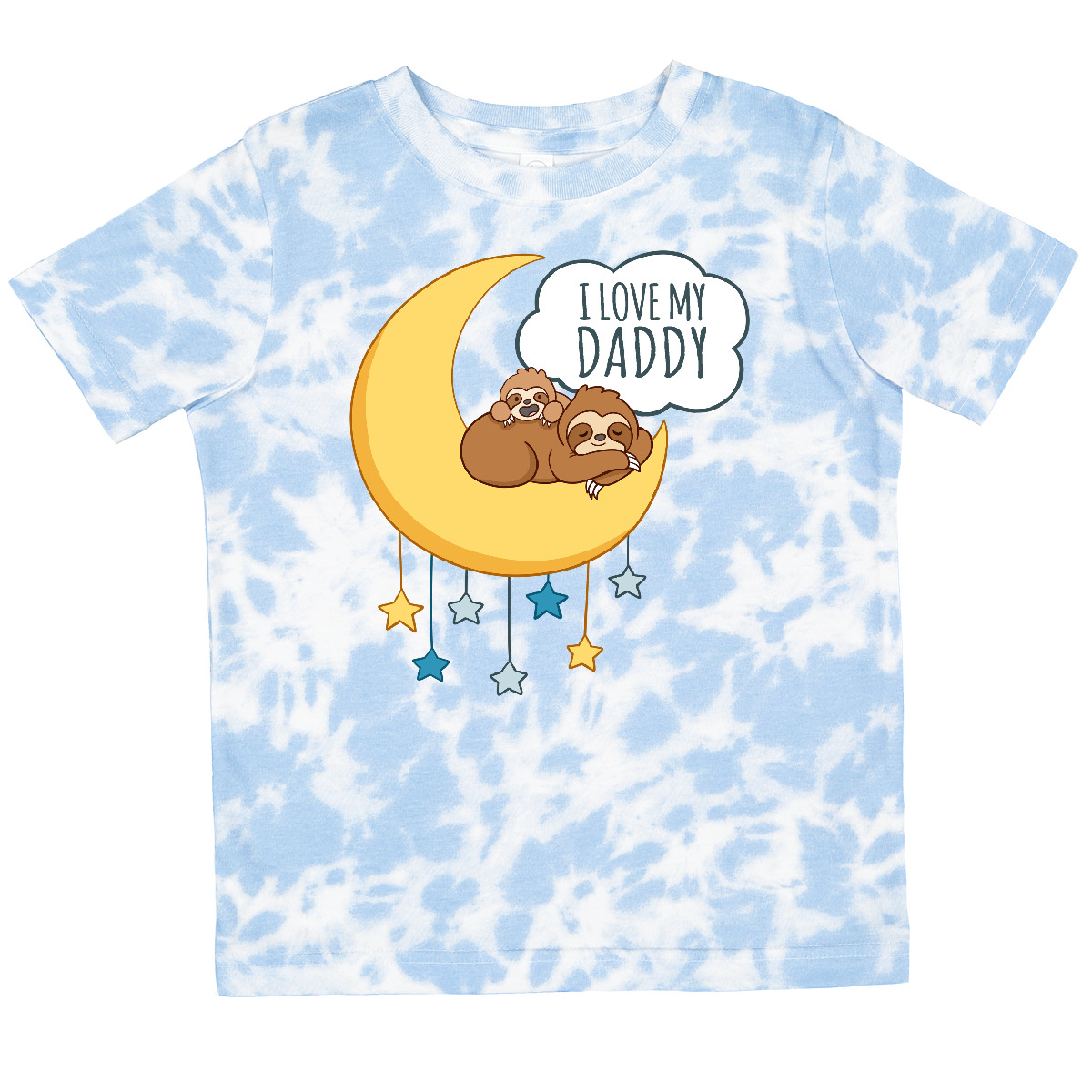 Inktastic I Love My Daddy Kleinkind T-Shirt Papa Vater Tochter Enkel Faultiere - Bild 10 von 11