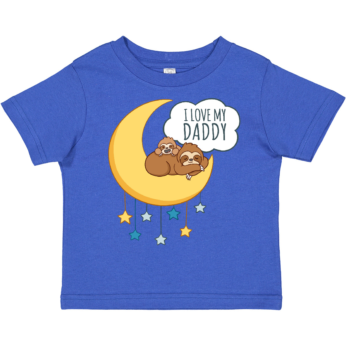 Inktastic I Love My Daddy Kleinkind T-Shirt Papa Vater Tochter Enkel Faultiere - Bild 9 von 11
