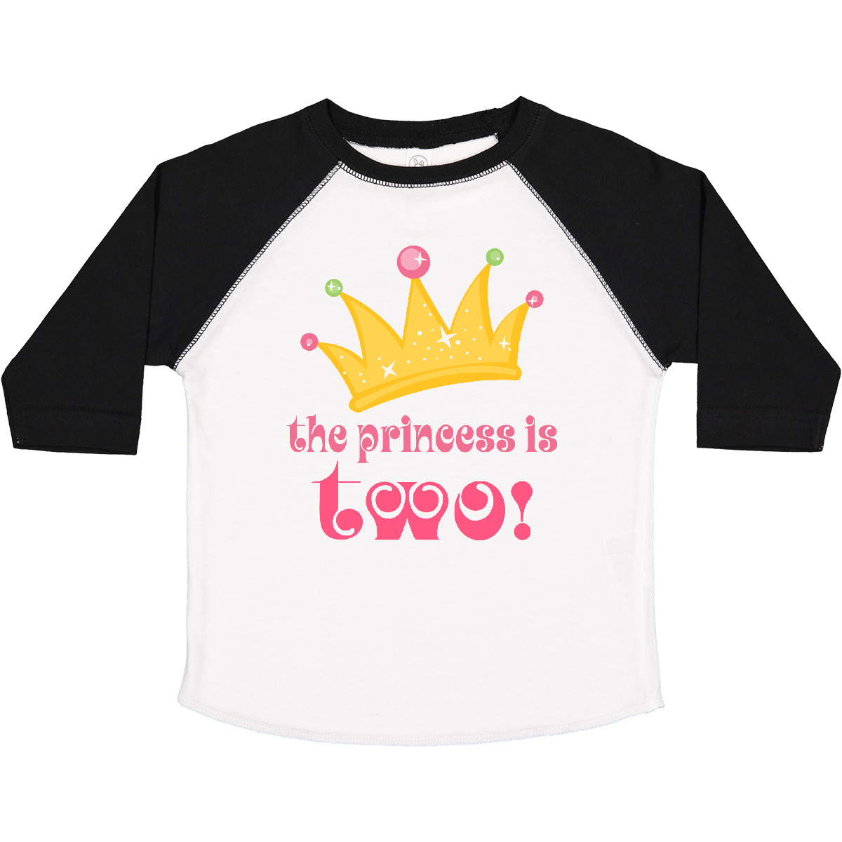 Inktastic 2nd Birthday Princess 2 Year Old Girl Toddler T-Shirt Girls Daughter - Picture 3 of 3