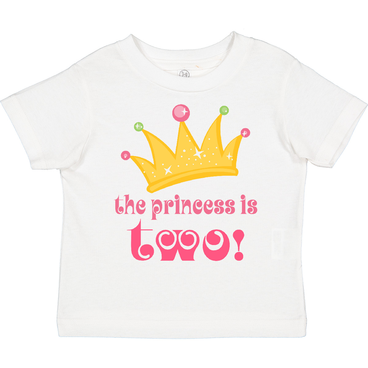 Inktastic 2nd Birthday Princess 2 Year Old Girl Toddler T-Shirt Girls Daughter - Picture 2 of 3