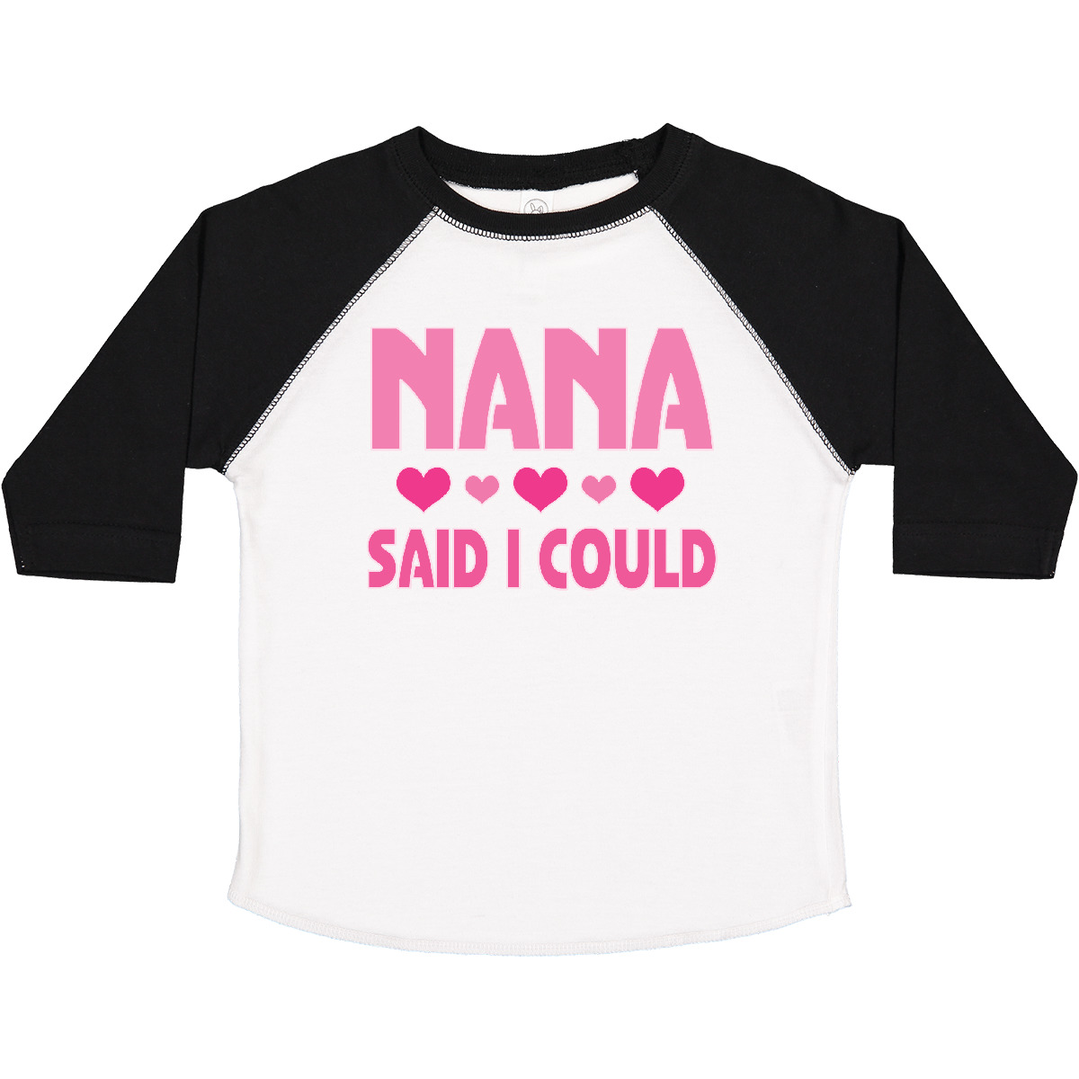 Inktastic Nana Said I Could Funny Granddaughter Toddler T-Shirt Apparel Childs - Picture 9 of 9