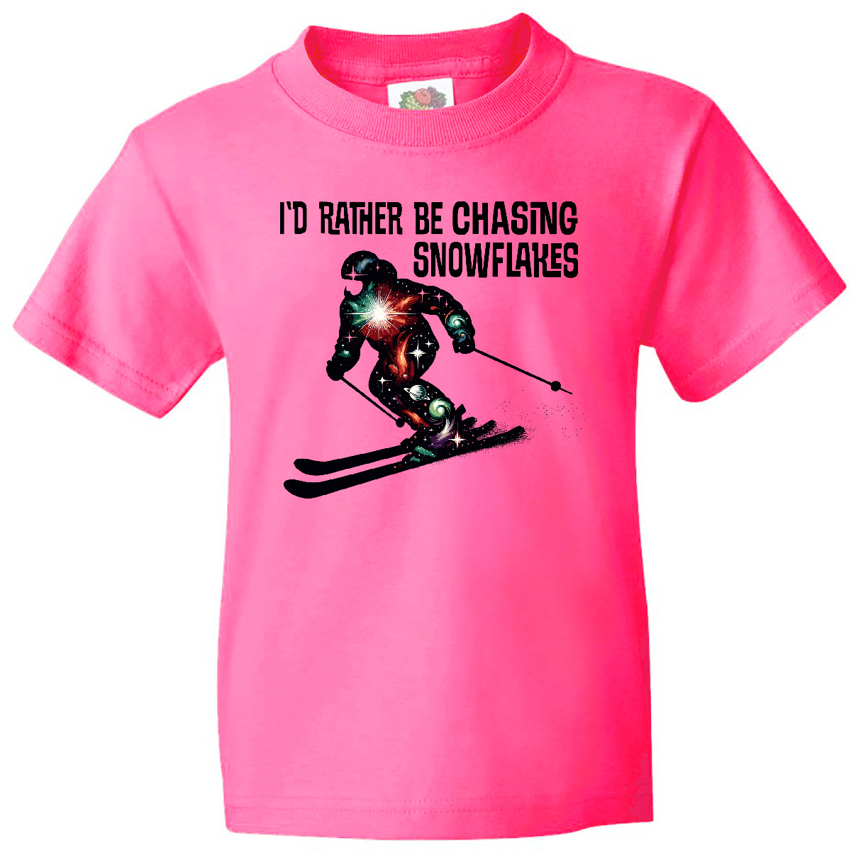 Inktastic Funny Skiing Joke For Skier Youth T-Shirt Ski Sports Winter Apparel - Picture 4 of 7