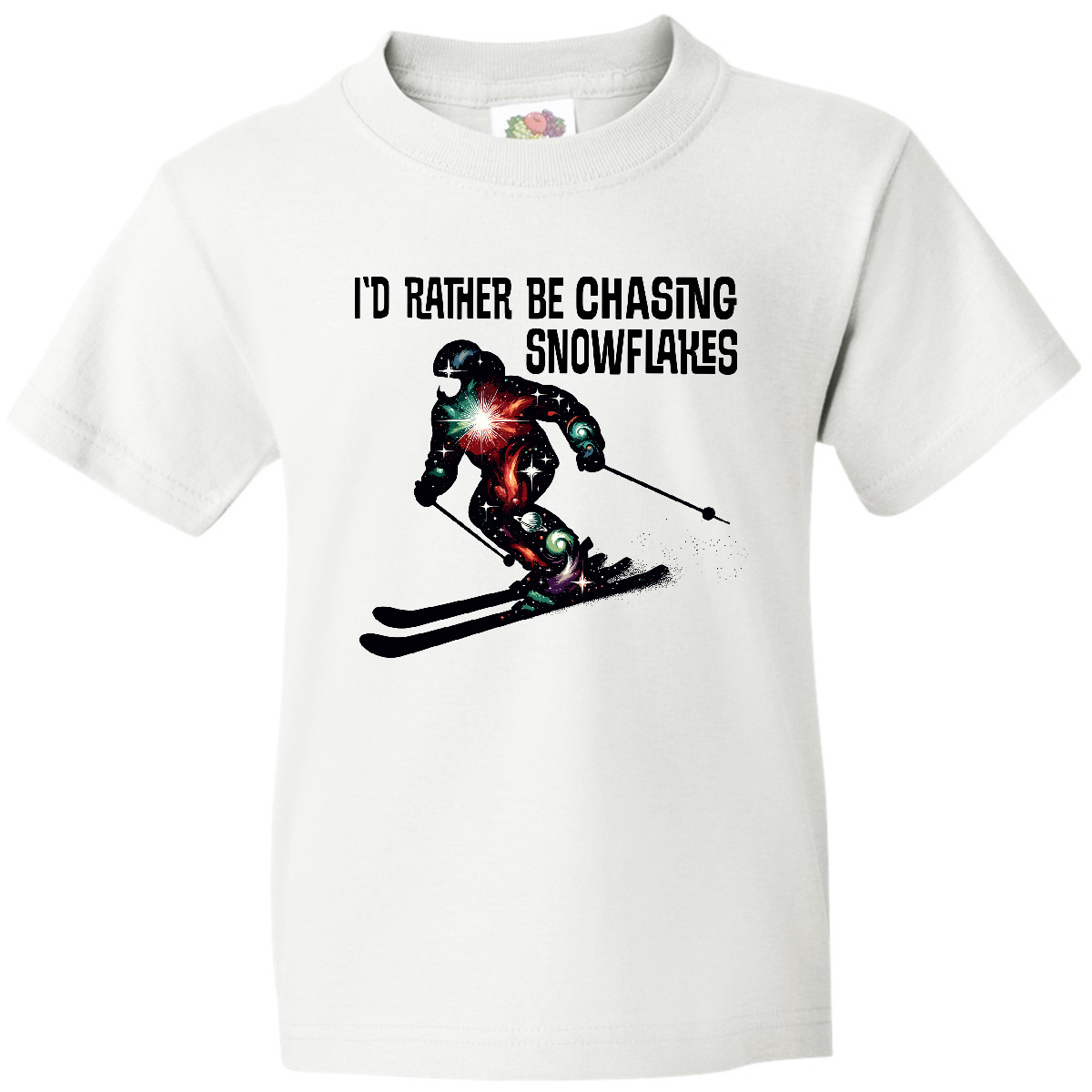Inktastic Funny Skiing Joke For Skier Youth T-Shirt Ski Sports Winter Apparel - Picture 7 of 7