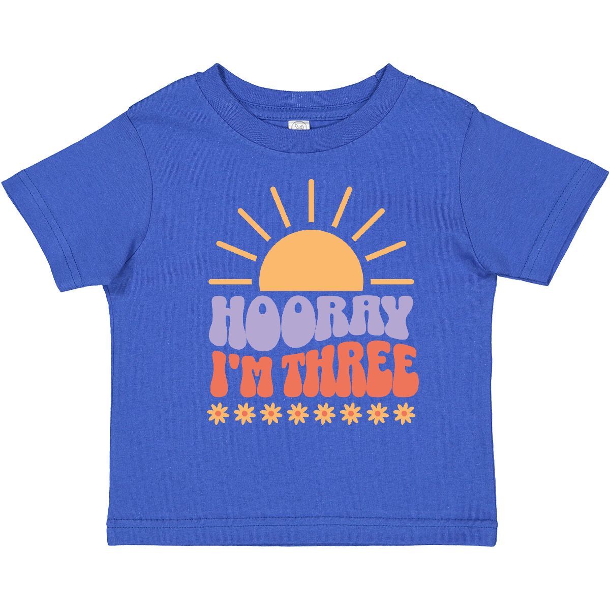 Inktastic 3rd Birthday Retro Sun 3 Year Old Girl Toddler T-Shirt Girls Childs - Picture 9 of 9