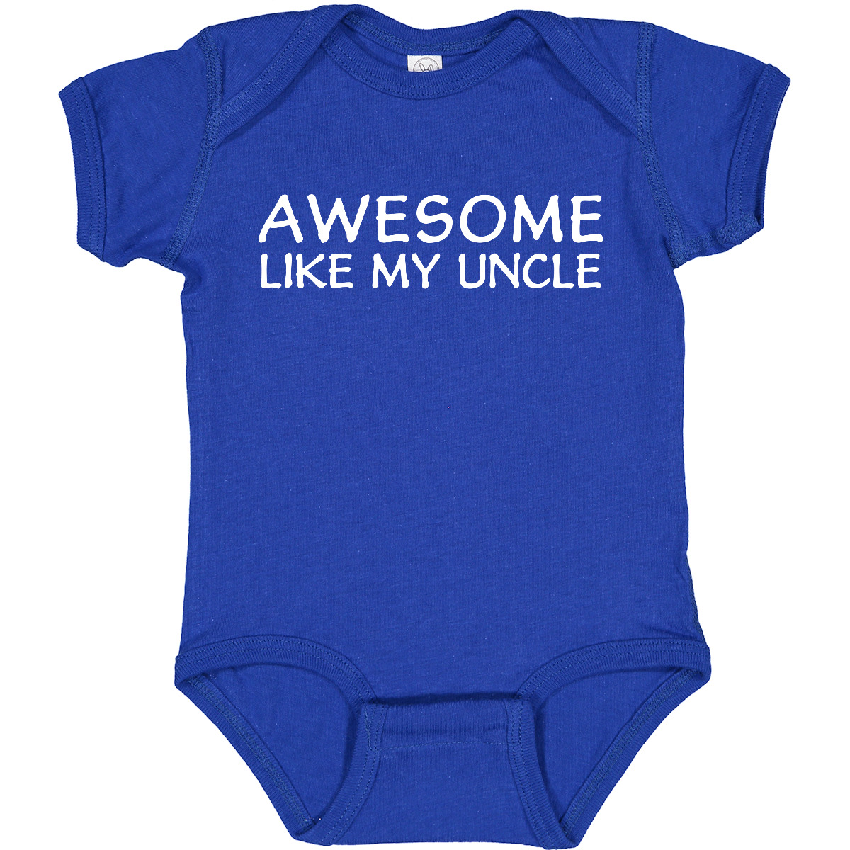 Inktastic Awesome Like My Uncle Baby Bodysuit Loves Me From Nephew Love Cute - Picture 7 of 8