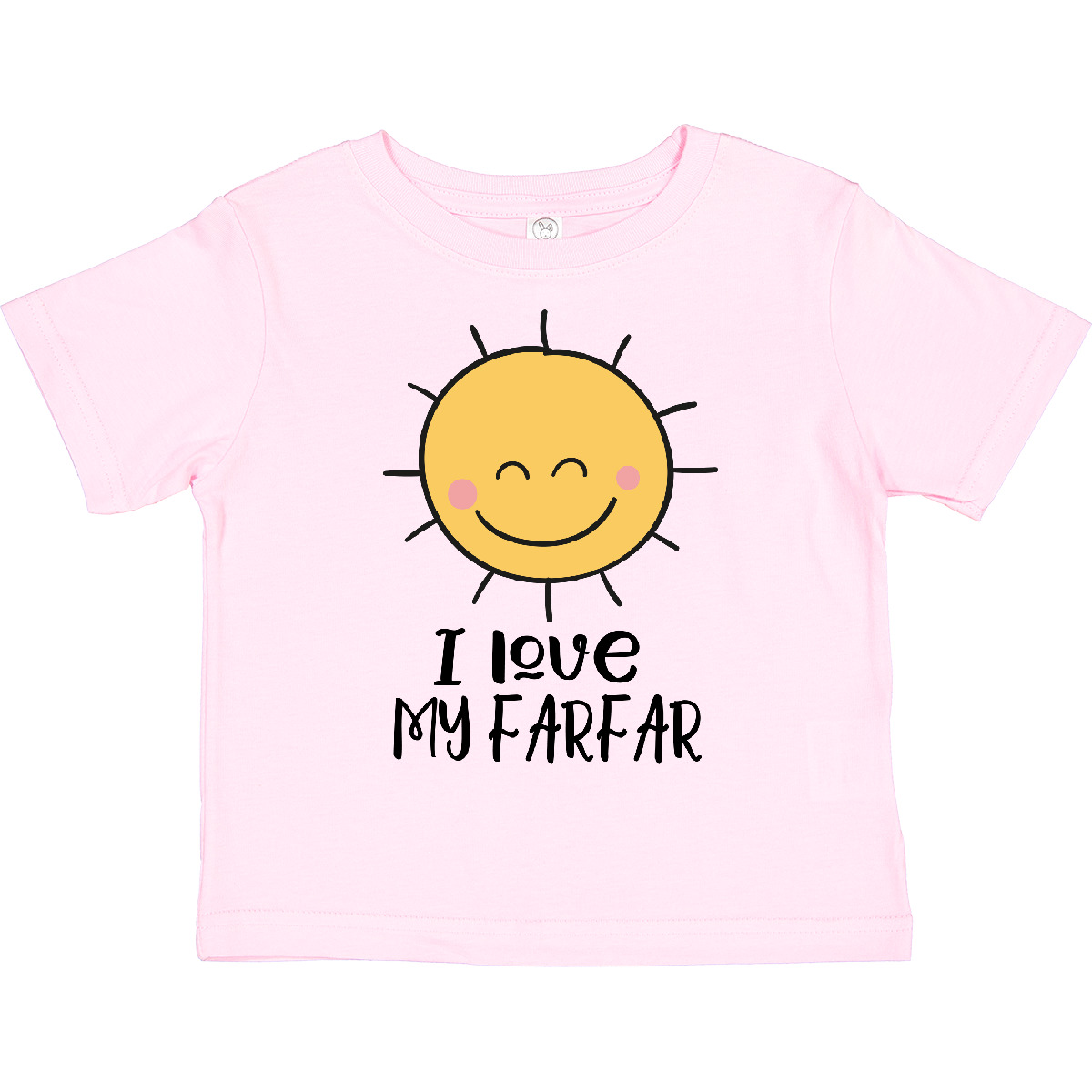 Inktastic I Love My Farfar Happy Sunshine Gift For Grandchildren Toddler T-Shirt