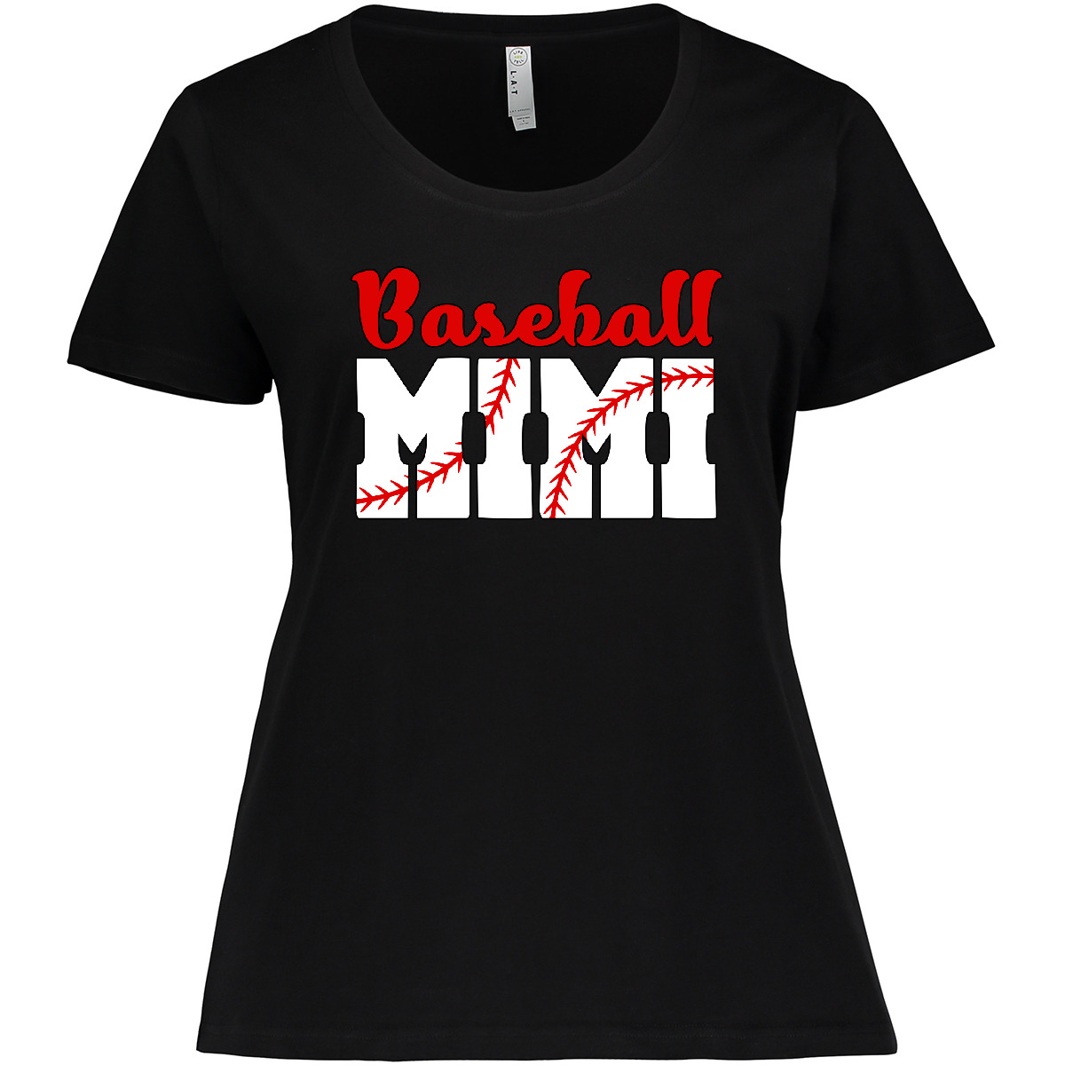 Inktastic Baseball Mimi Damen T-Shirt Übergröße Sport Oma Oma - Bild 2 von 4