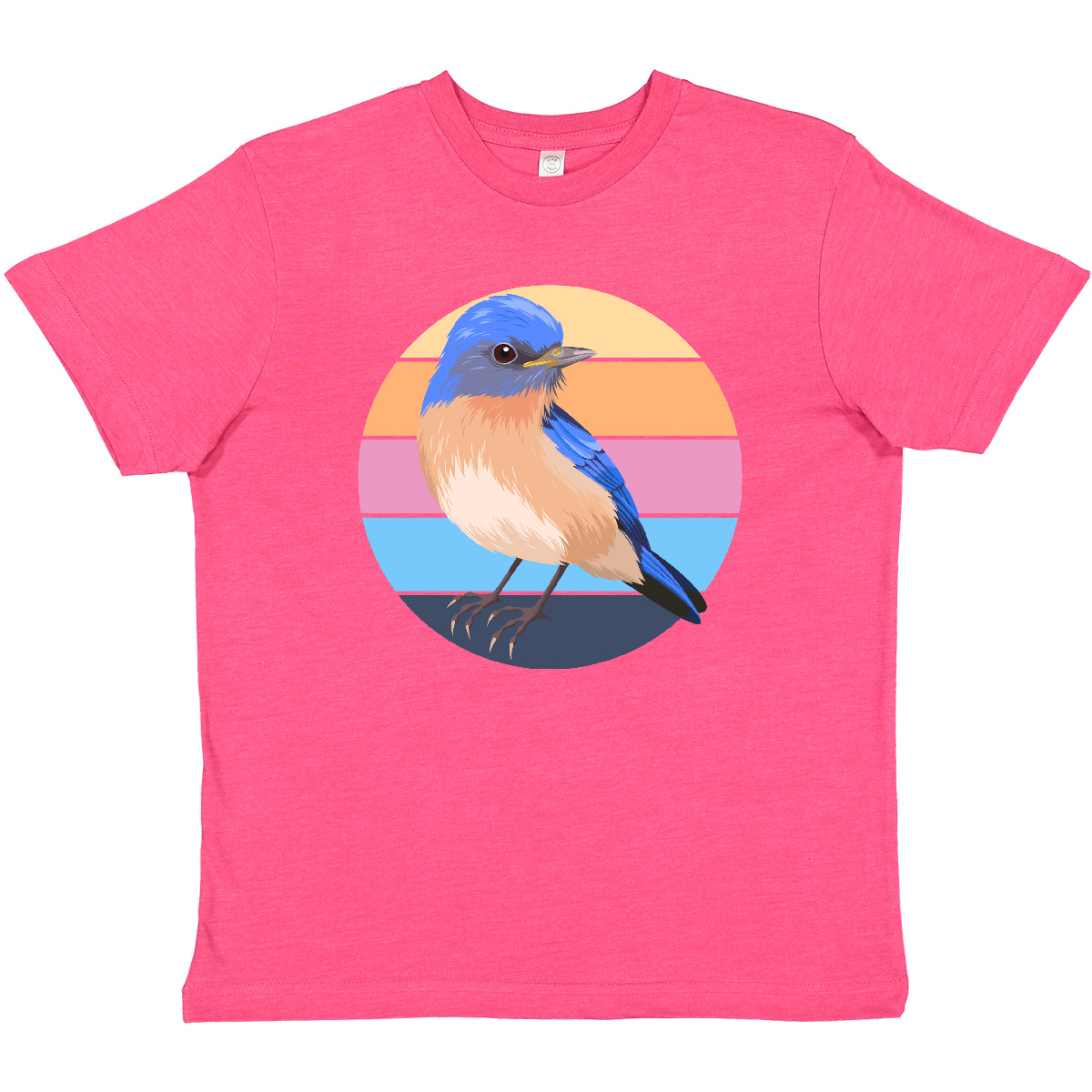 Inktastic Bluebird Bird Lover Birdwatcher Youth T-Shirt Birds Birding Easily By - Picture 8 of 10