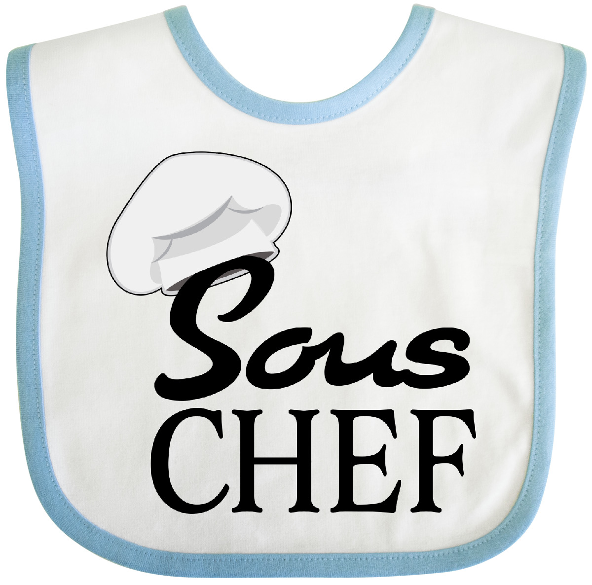Inktastic Sous Chef mit Haubenmütze Baby Lätzchen Essen Kochen Backen Zubereitung für - Bild 7 von 10