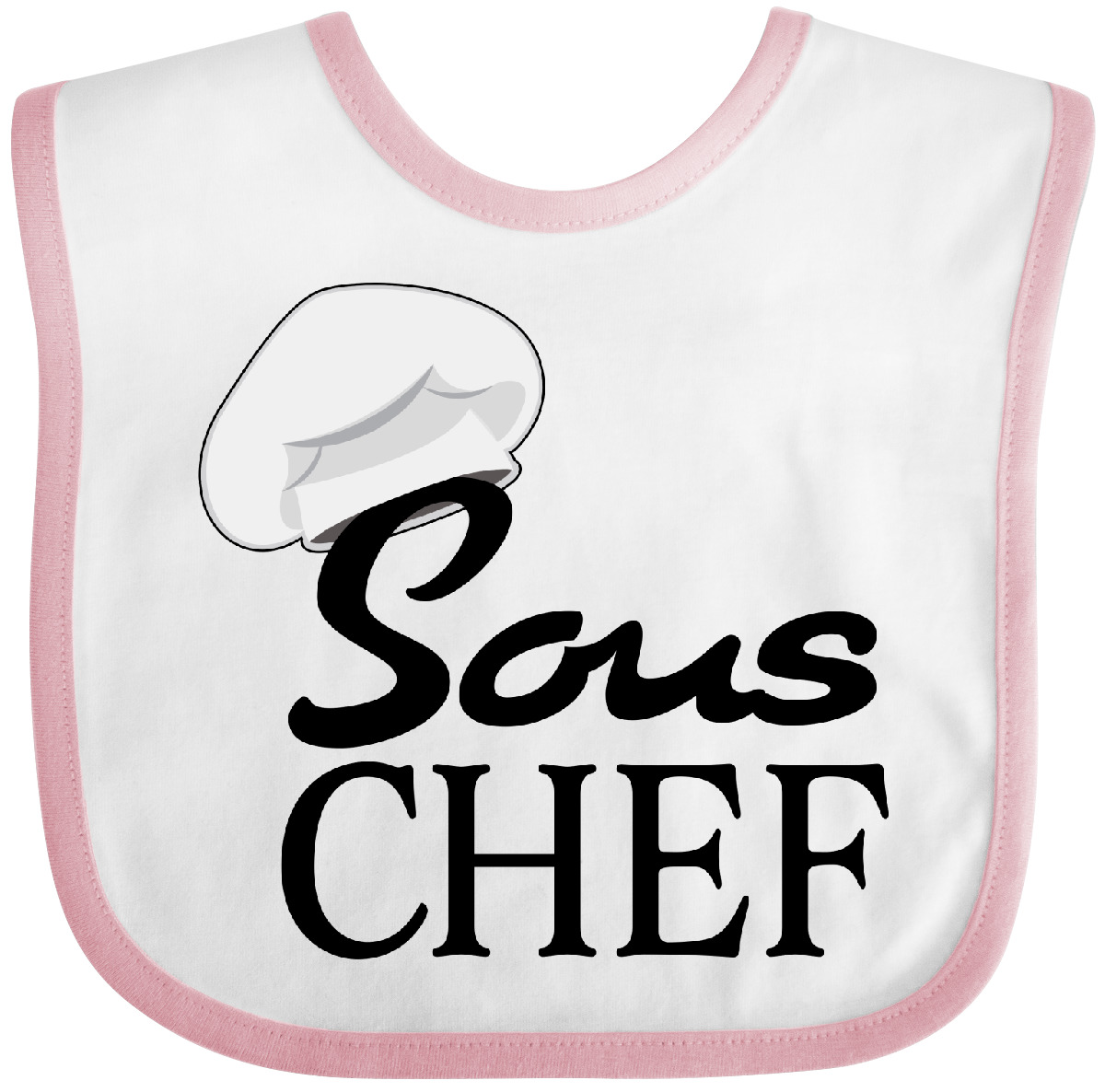 Inktastic Sous Chef mit Haubenmütze Baby Lätzchen Essen Kochen Backen Zubereitung für - Bild 9 von 10