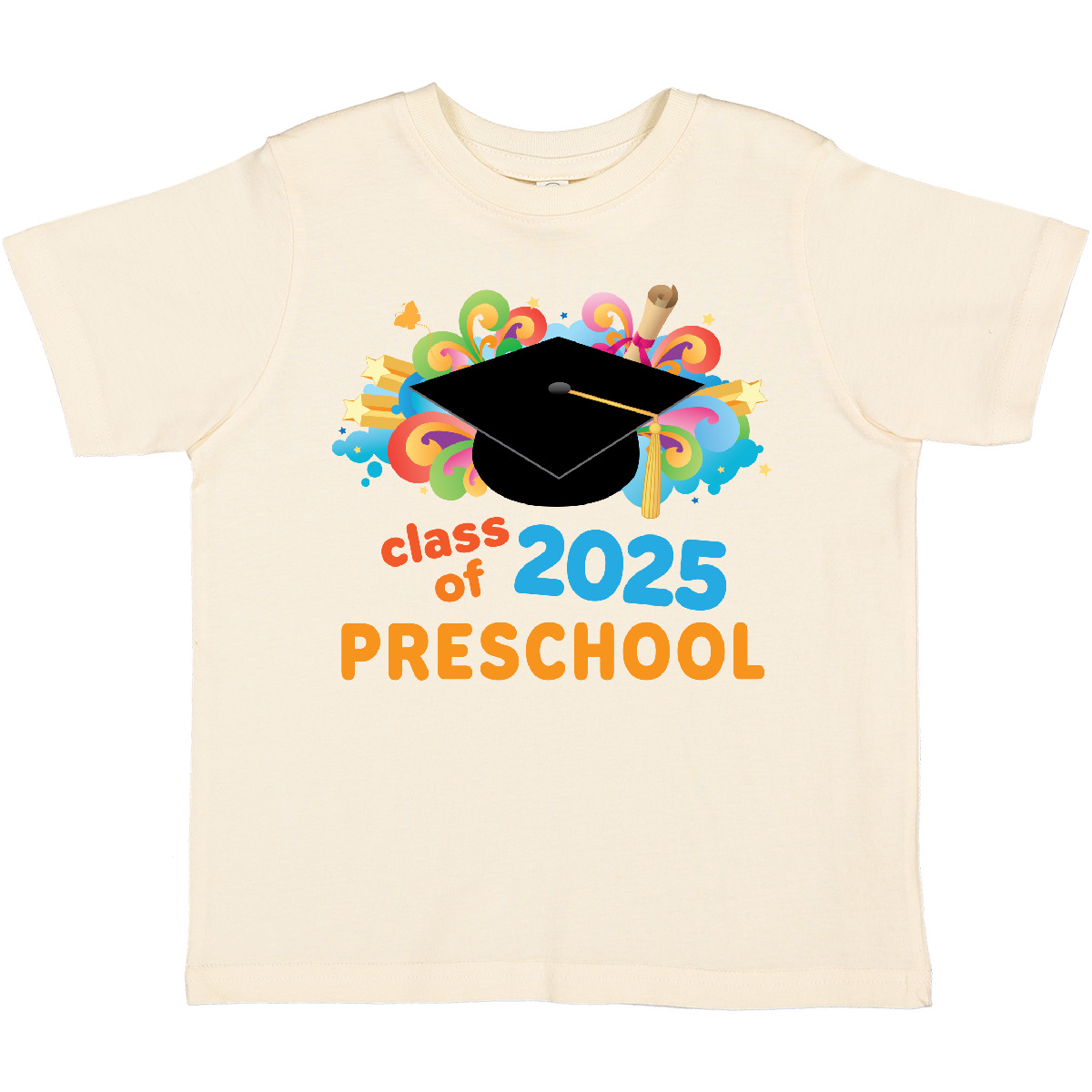Inktastic Class Of 2025 Preschool PreK Graduate Toddler T-Shirt Pre K Graduation