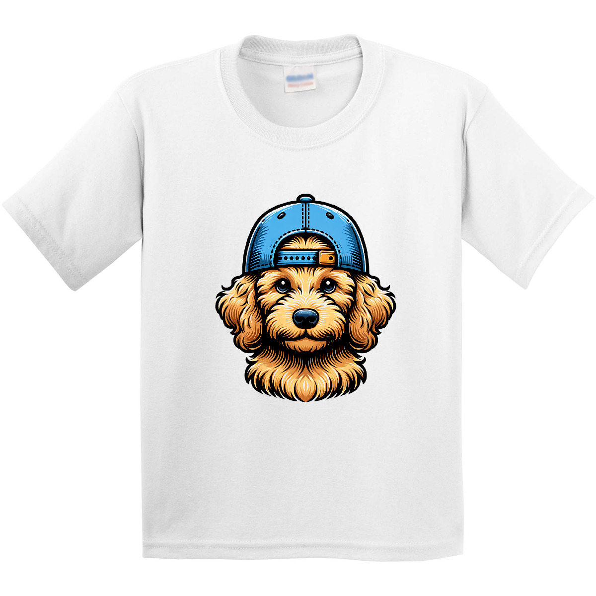 Inktastic Goldendoodle Cute Doodle Puppy Youth T-Shirt Pet Mom Tee Kids Children - Picture 7 of 7