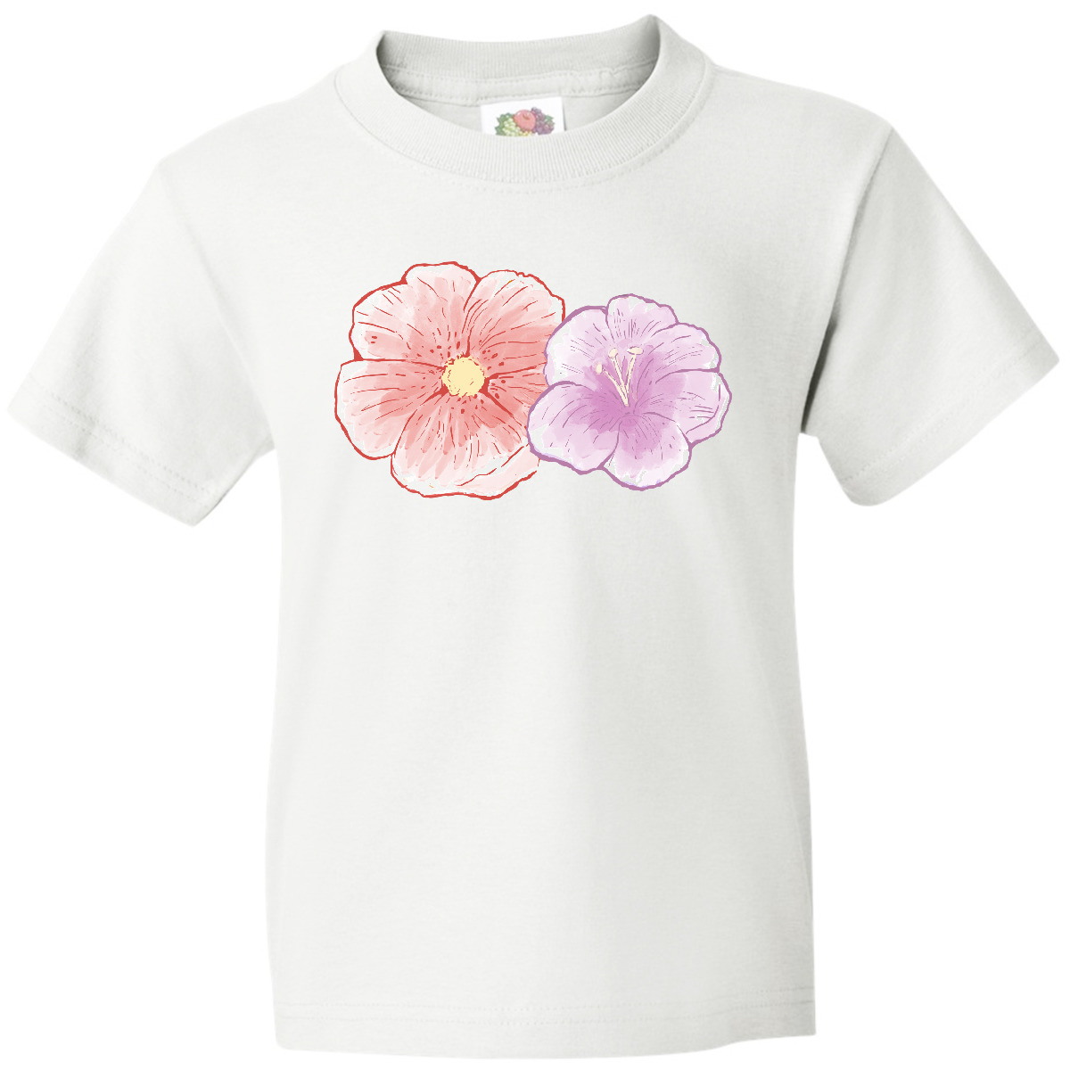 Inktastic Tiny Florals Youth T-Shirt Flower Flowers Garden Gardener Gardens Cute - Picture 5 of 5