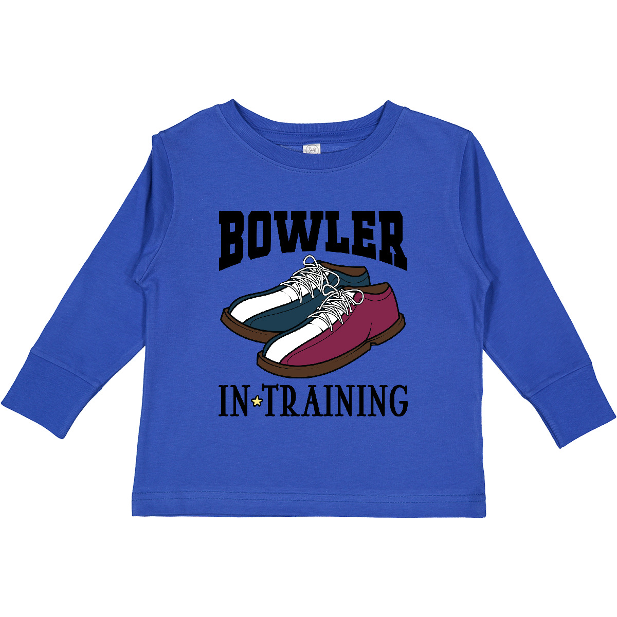 Inktastic Future Bowler Bowling Shoes Toddler Long Sleeve T-Shirt Bowl Sports