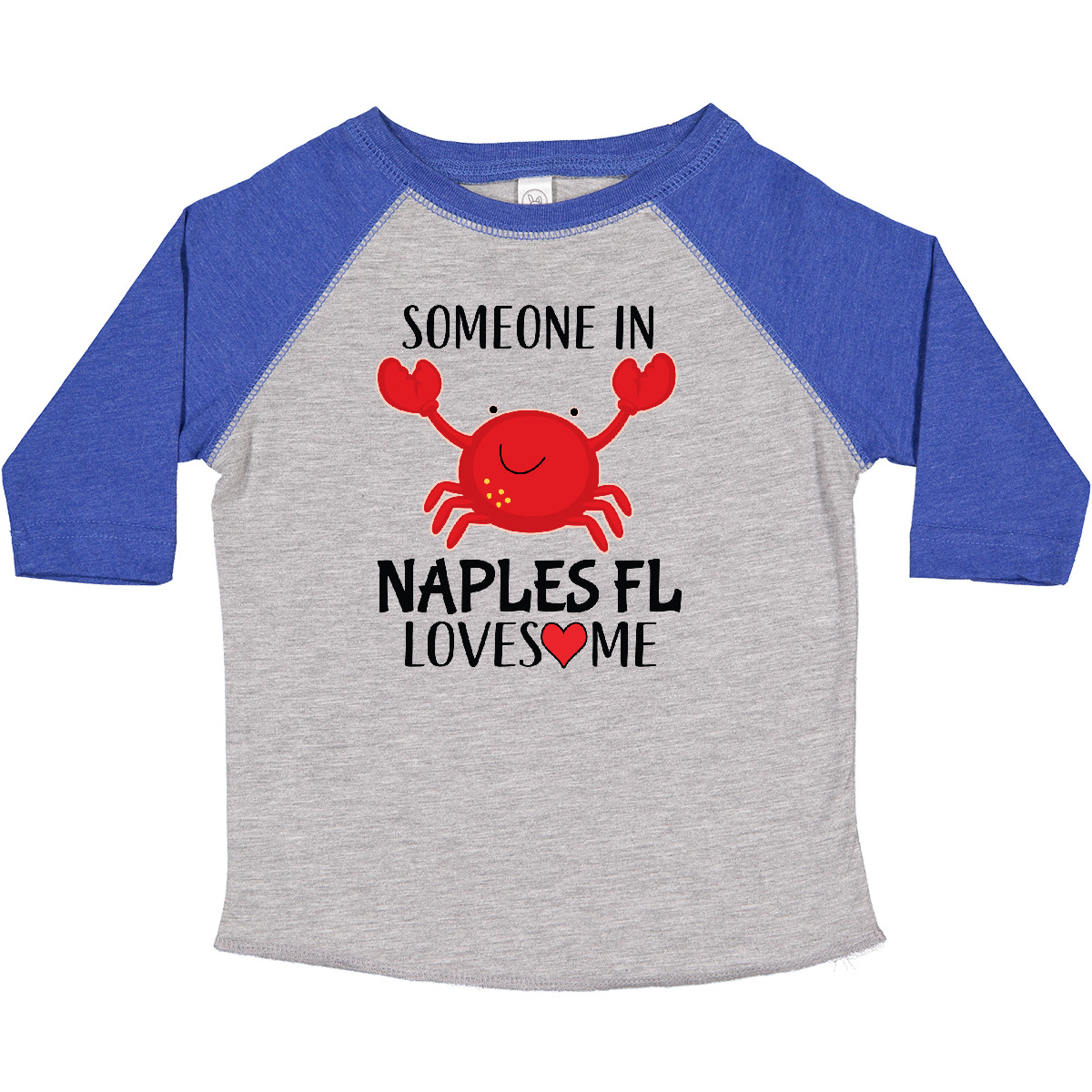 Inktastic Someone In Naples Florida Loves Me Toddler T-Shirt Trip Fl Child Kid - Picture 7 of 8