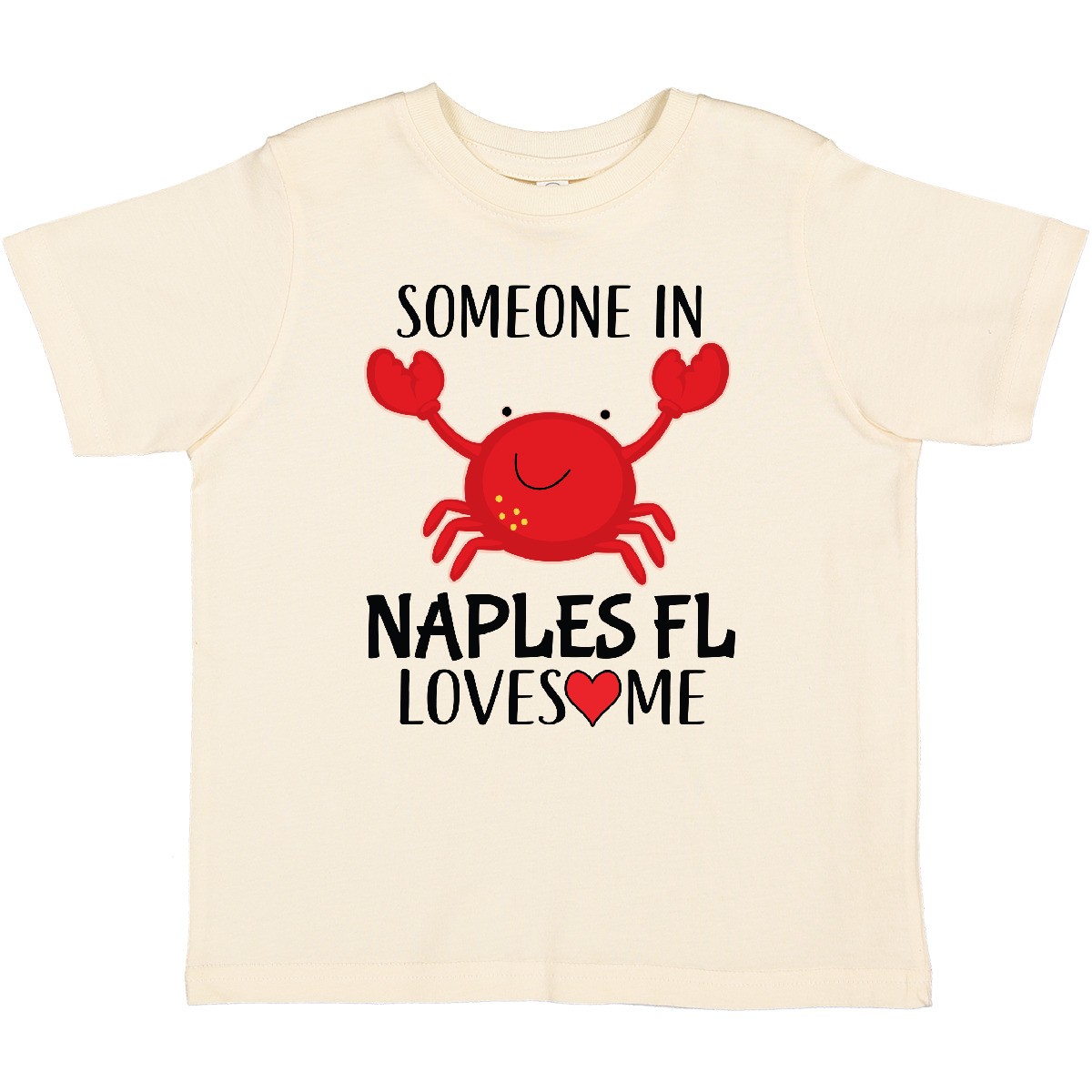 Inktastic Someone In Naples Florida Loves Me Toddler T-Shirt Trip Fl Child Kid - Picture 8 of 8
