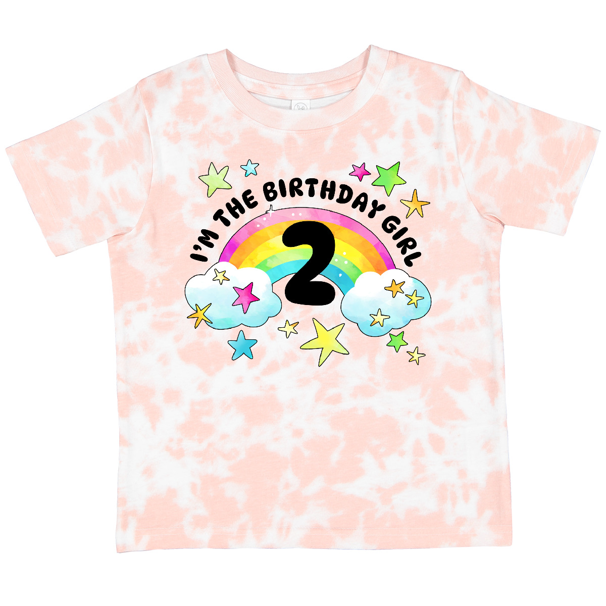 Inktastic I'm The Birthday Girl- Second Birthday Rainbow And Toddler T-Shirt 2nd - Picture 9 of 10
