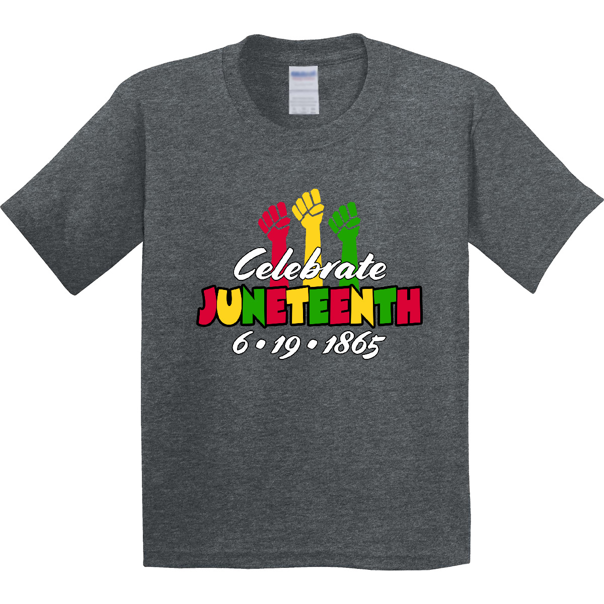 Inktastic Celebrate Juneteenth- 6-19-1865 Youth T-Shirt Thirteenth Amendment I - Picture 6 of 7