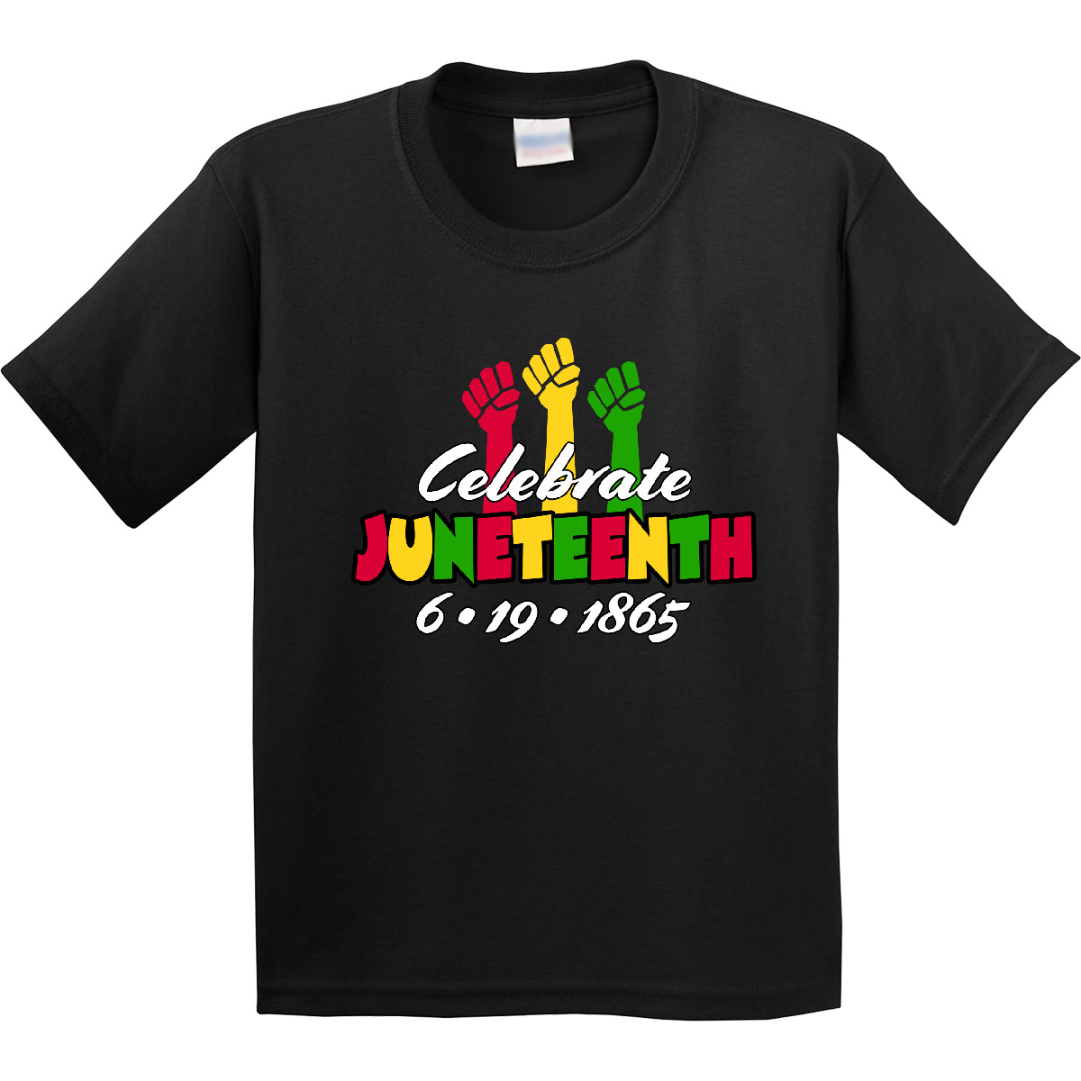 Inktastic Celebrate Juneteenth- 6-19-1865 Youth T-Shirt Thirteenth Amendment I - Picture 2 of 7