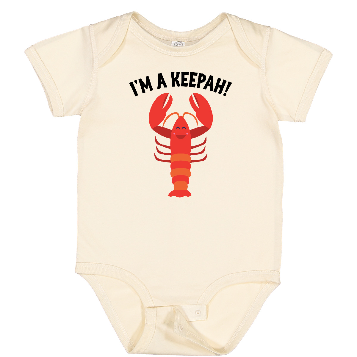Inktastic Lobster Funny Im A Keepah Baby Bodysuit Seafood Beach Summer New - Picture 6 of 8