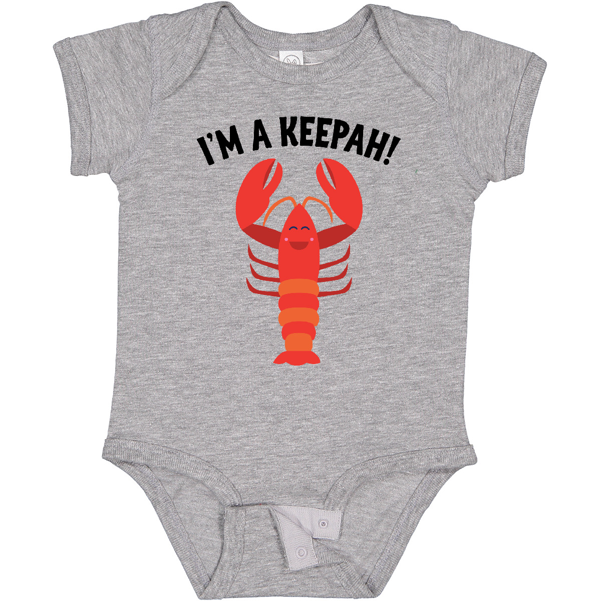 Inktastic Lobster Funny Im A Keepah Baby Bodysuit Seafood Beach Summer New - Picture 5 of 8