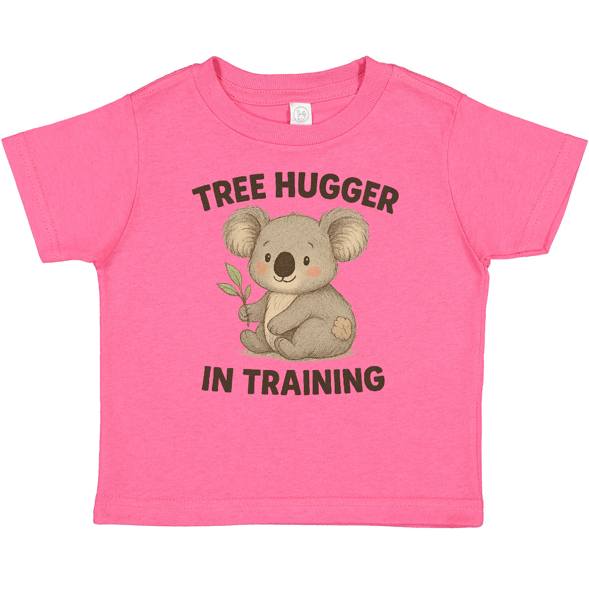 Inktastic Tree Hugger In Training Cute Koala Baby T-Shirt Eco-friendly Infant