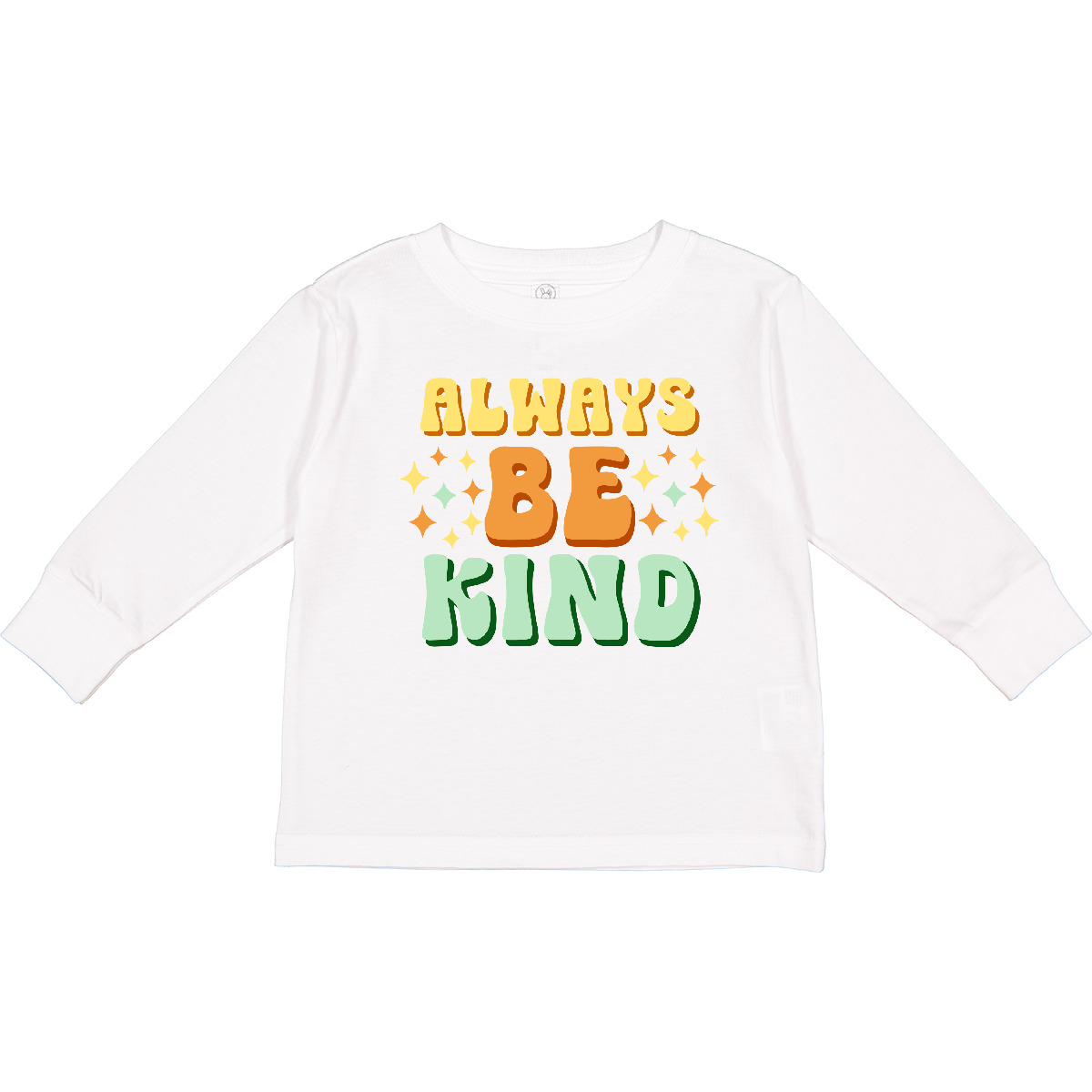 Inktastic Always Be Kind Toddler Long Sleeve T-Shirt Kinder Kindness Positive