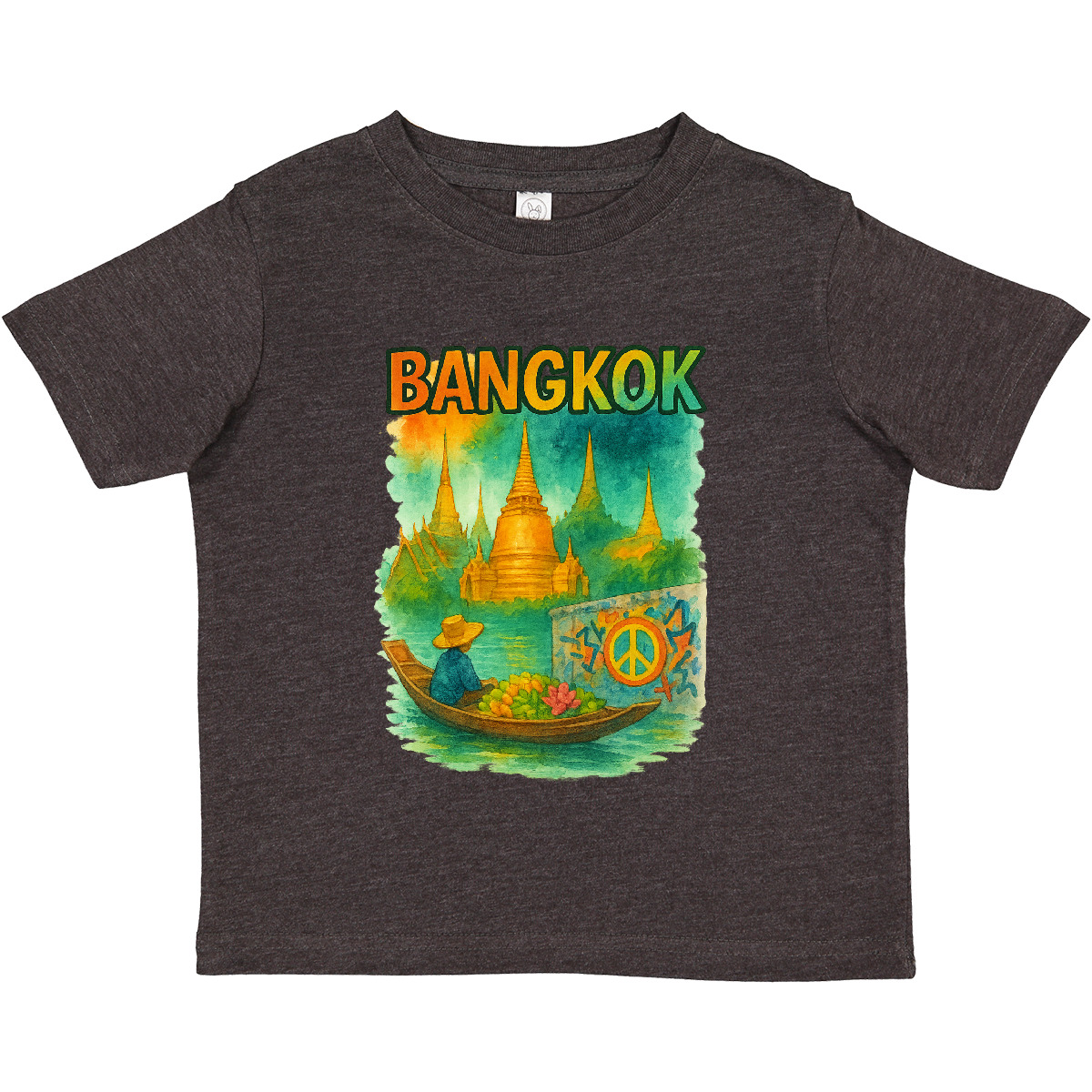 Inktastic Bangkok Thailand Toddler T-Shirt Child Preschooler Kid Clothing