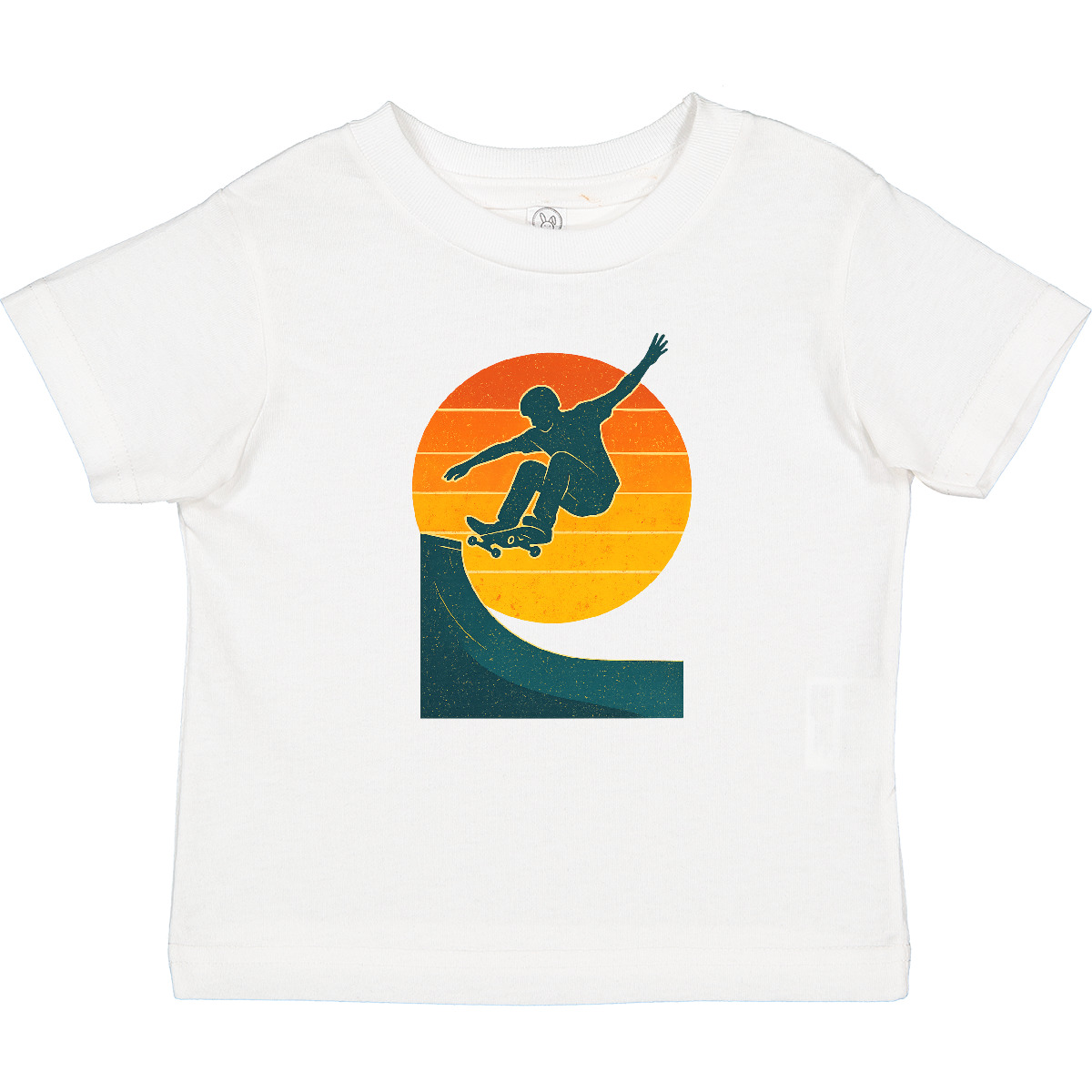 Inktastic Skateboarding Sunset Skateboarder Baby T-Shirt Skater Future Vintage