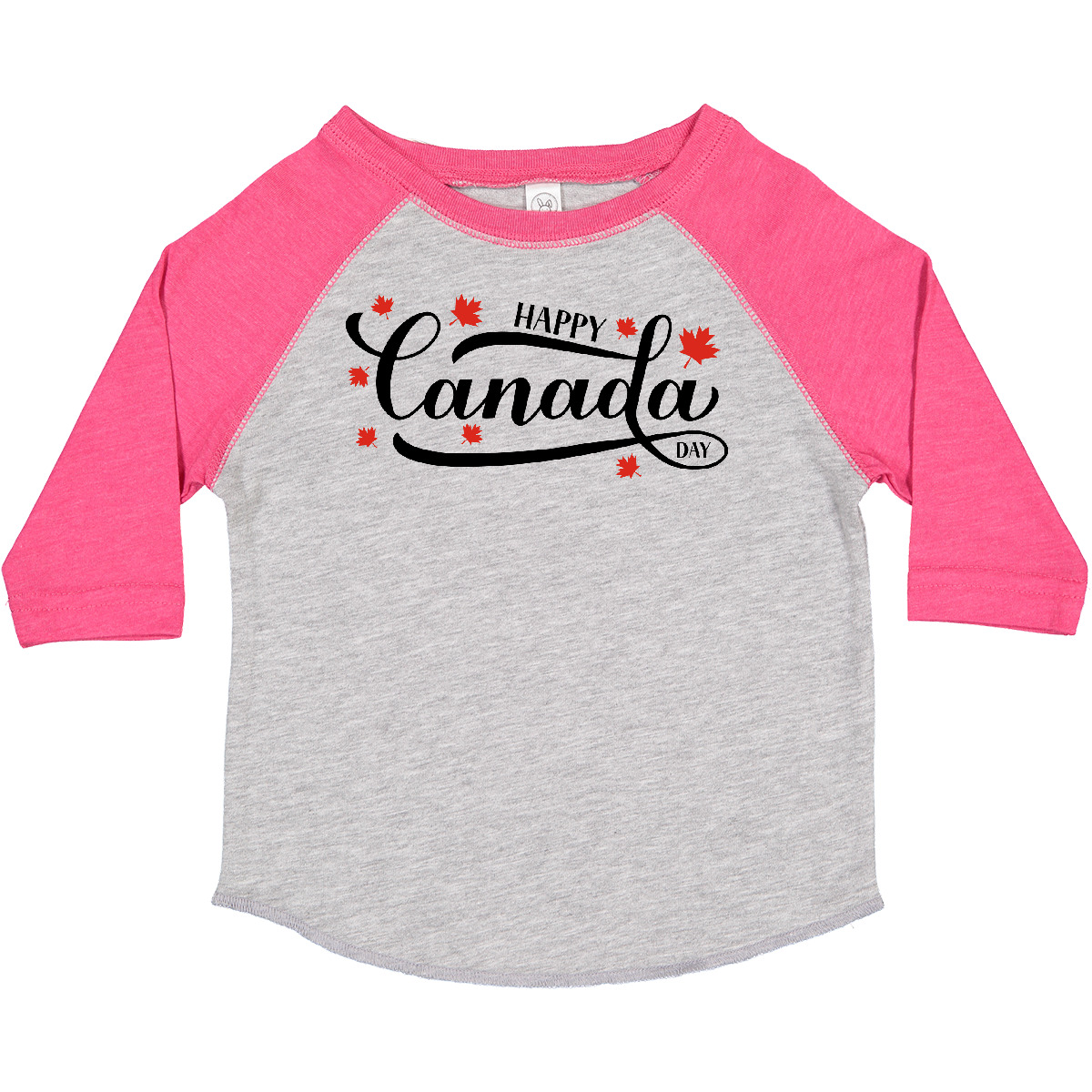 Inktastic Happy Canada Day Toddler T-Shirt Leaves Child Preschooler Kid Clothing