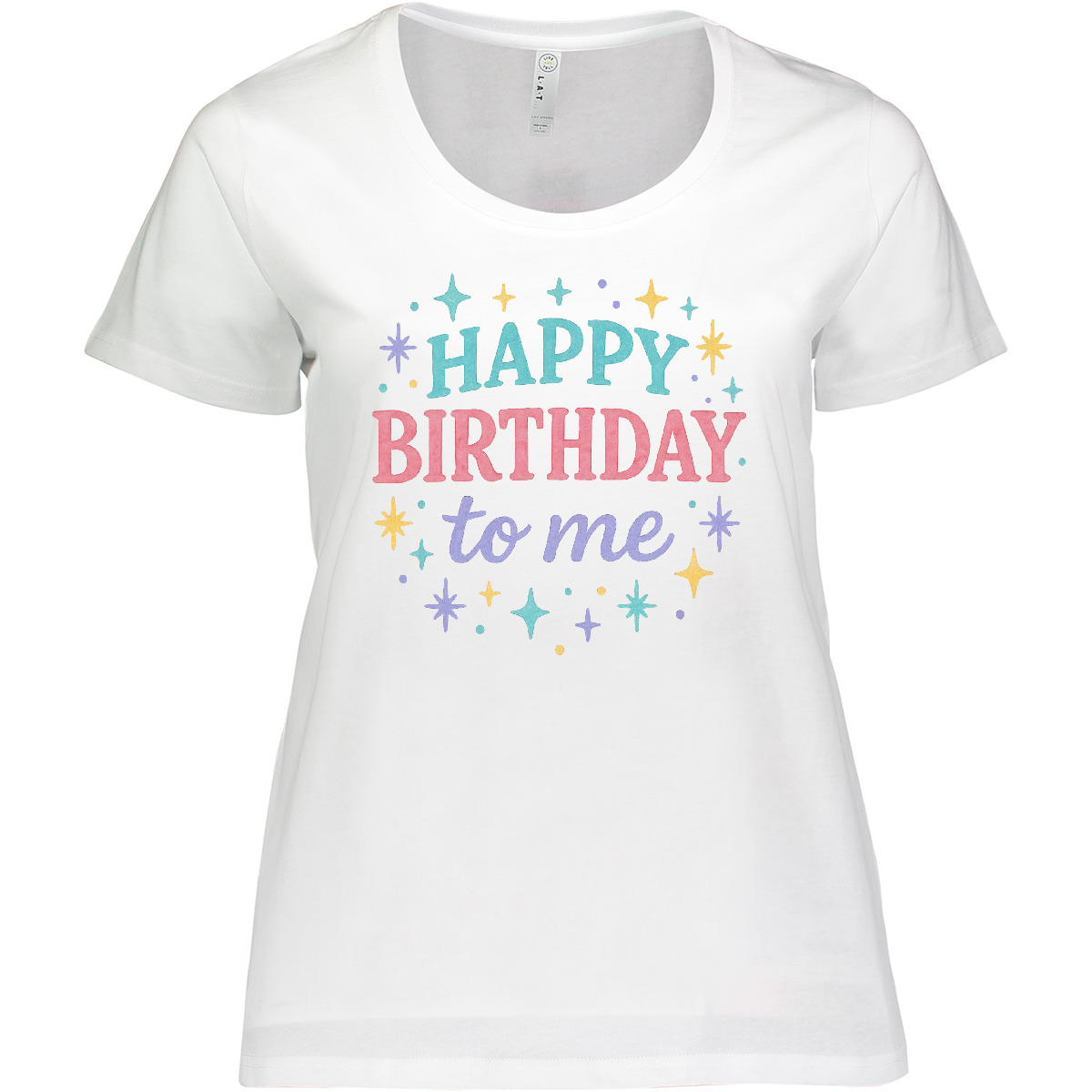 Inktastic Happy Birthday To Me Women’s Plus Size T-Shirt Girl Party Celebration