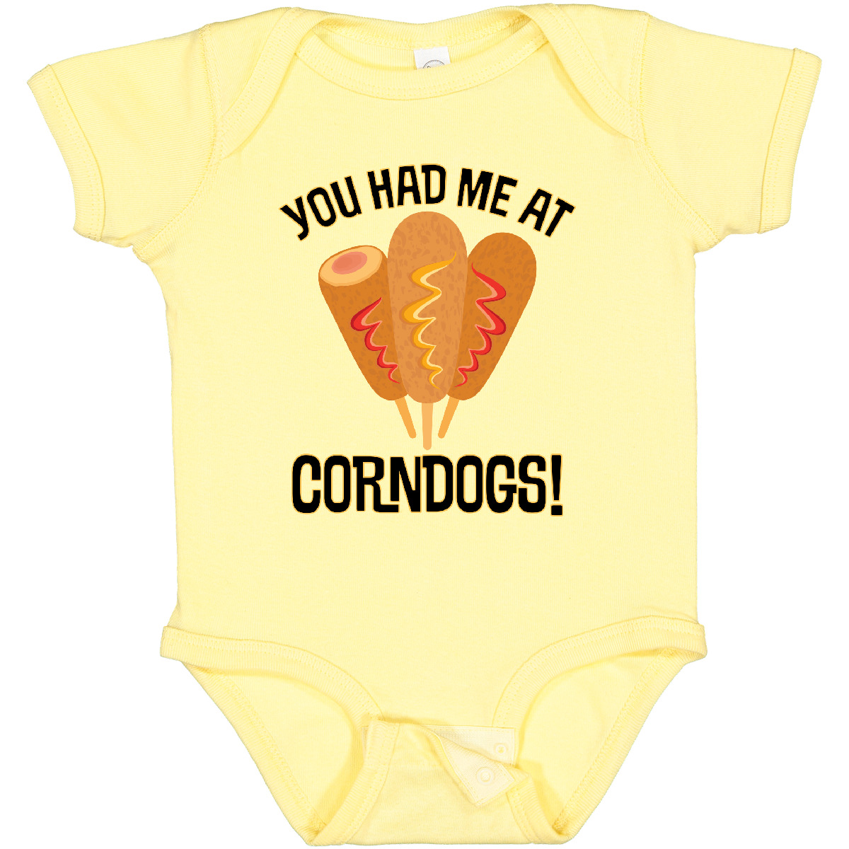 Quote Baby Bodysuit Hot Dog Pun One-piece
