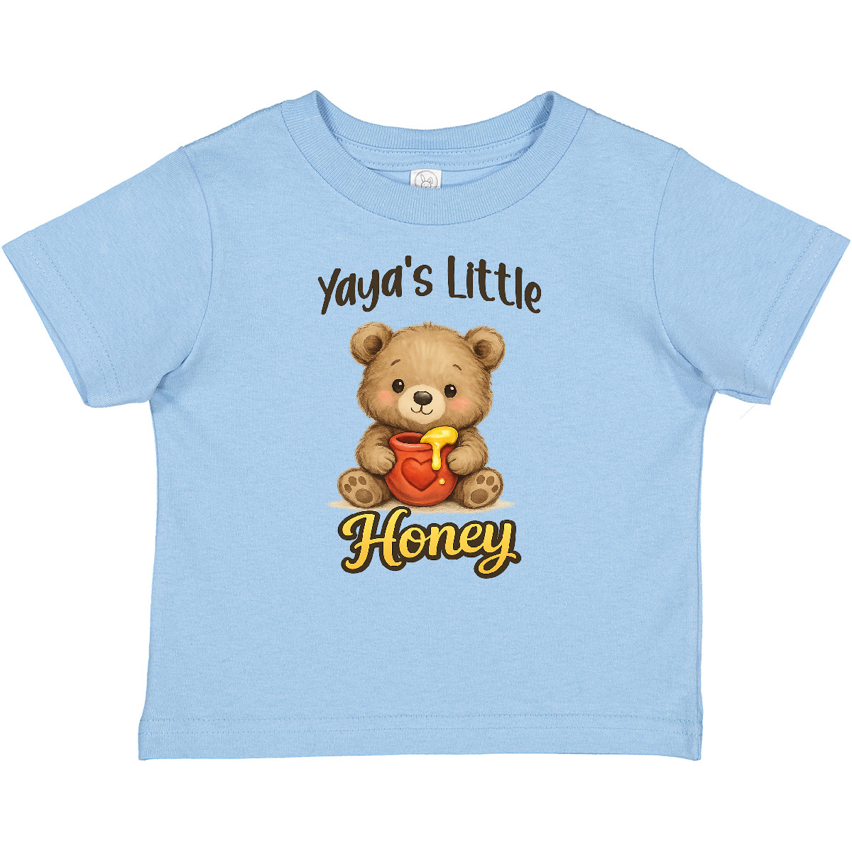 Inktastic Yaya’s Baby Bear Baby T-Shirt Little Shirt Girl Boy Teddy Neutral New
