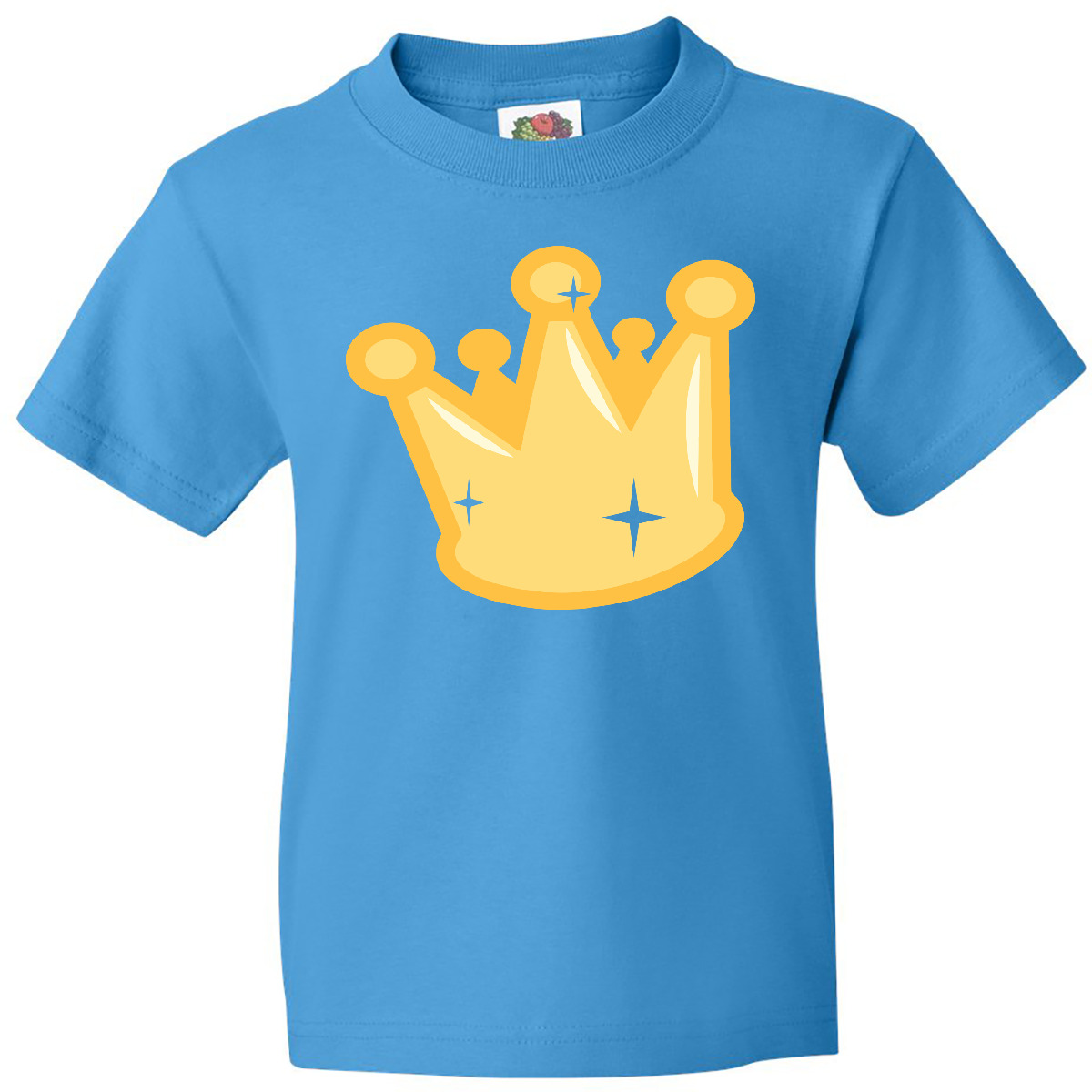 Inktastic Gold Crown Youth T-Shirt Princess Prince Boy Girl Custom Toddler Tee - Picture 7 of 10