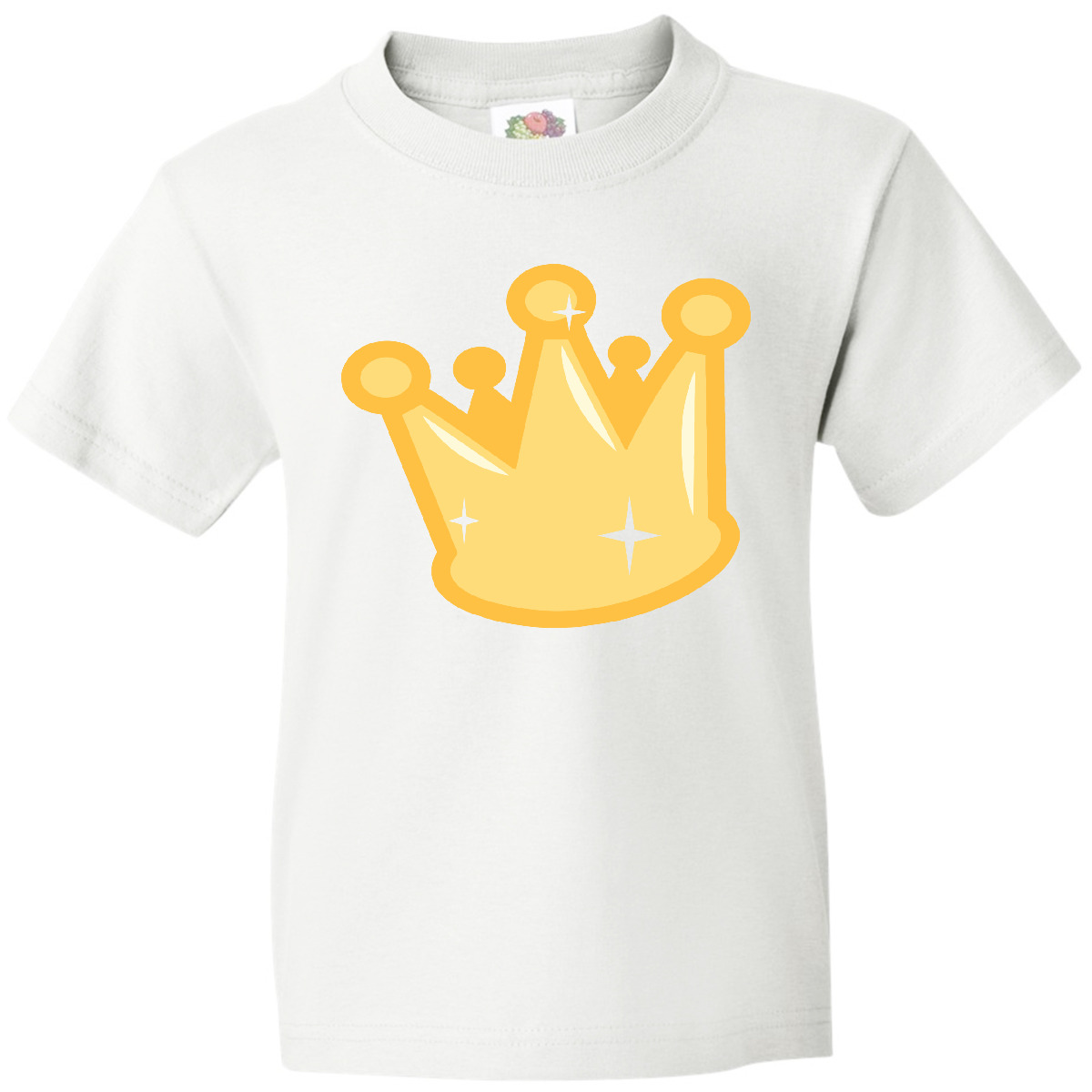 Inktastic Gold Crown Youth T-Shirt Princess Prince Boy Girl Custom Toddler Tee - Picture 10 of 10