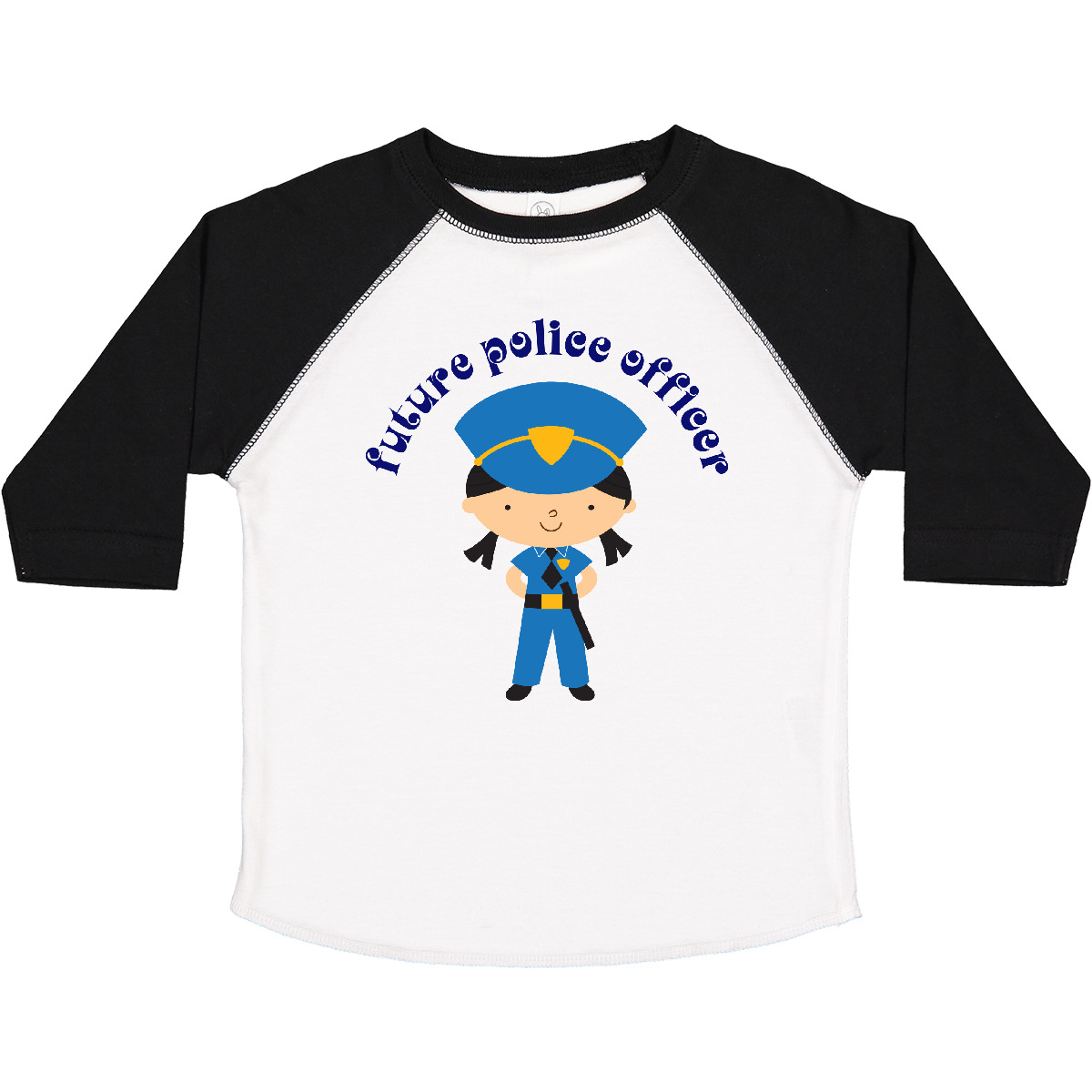 Inktastic Future Police Officer Girls Law Enforcement Toddler T-Shirt Family Job - Picture 9 of 9
