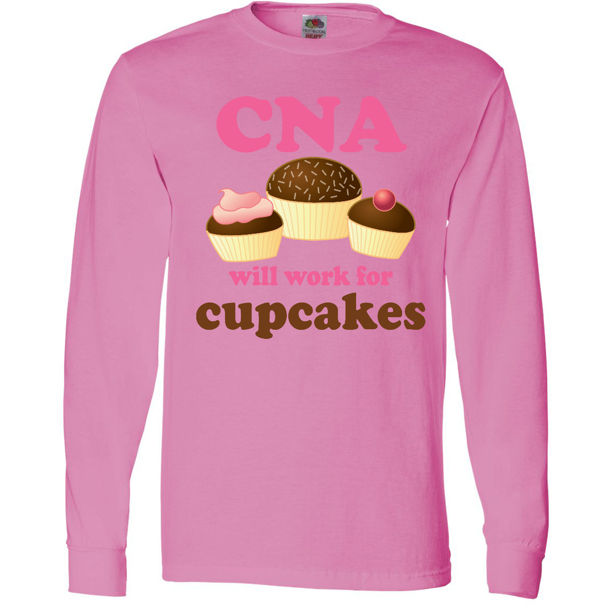 Inktastic Funny CNA Certified Nurse Assistant Gift Long Sleeve T-Shirt Nursing - Picture 2 of 6